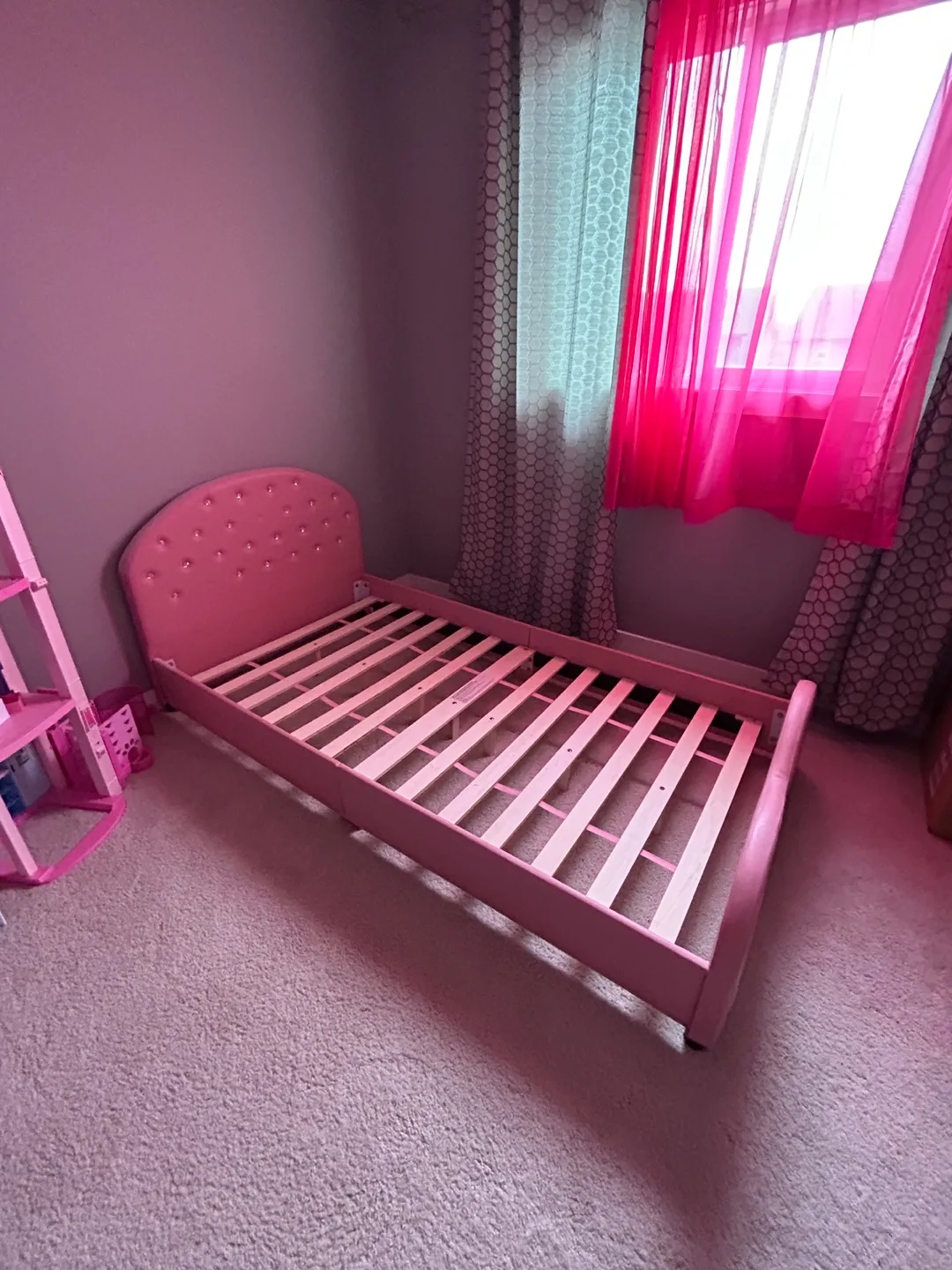 Pink Toddler Bed Frame thumbnail