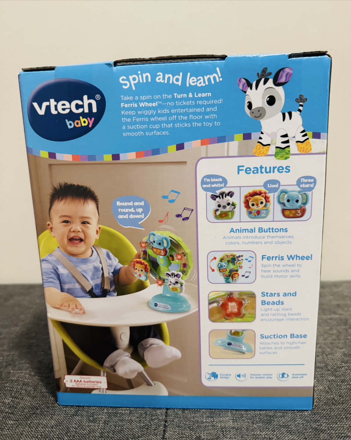 VTech Baby Turn & Learn Ferris Wheel - 6+ Months - photo 2