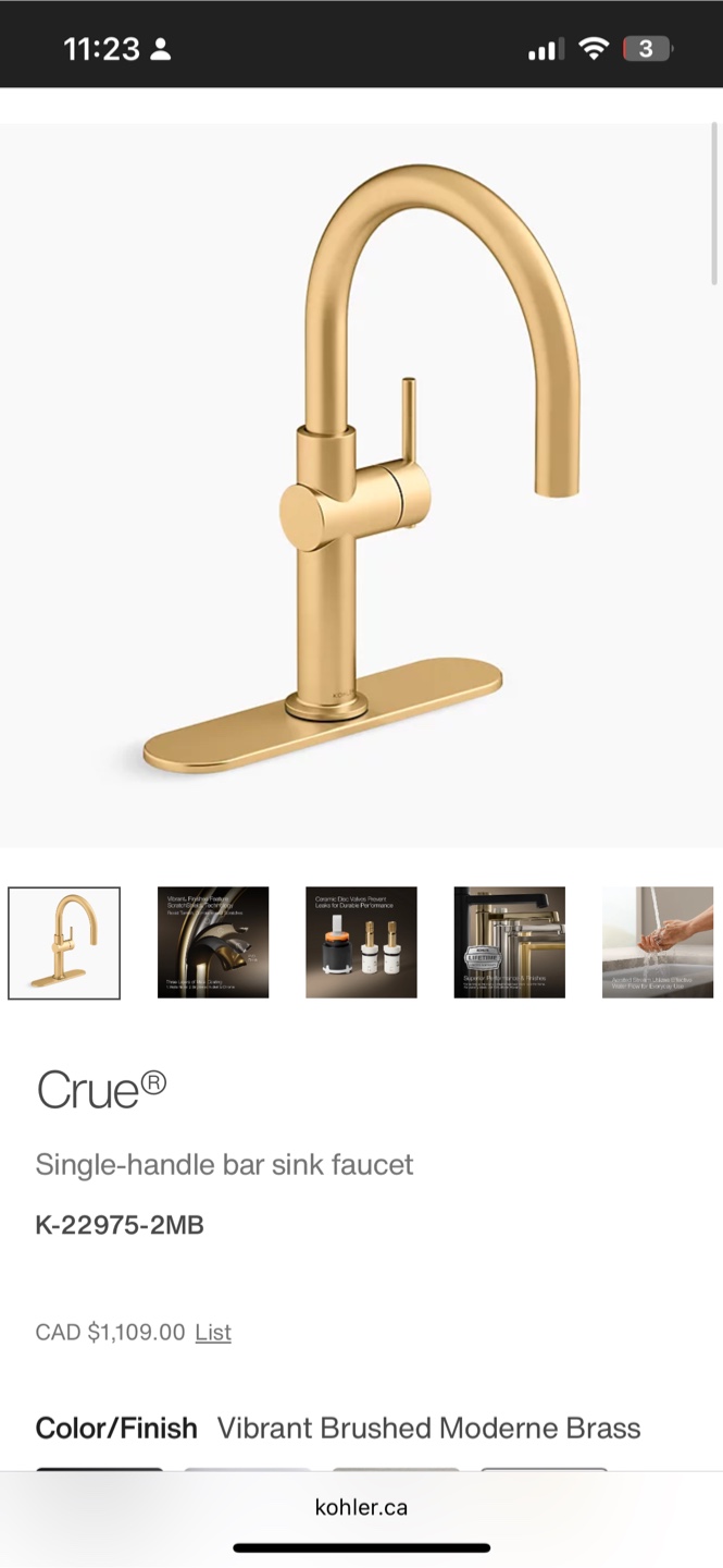Kohler Kitchen & Bathroom items - photo 4