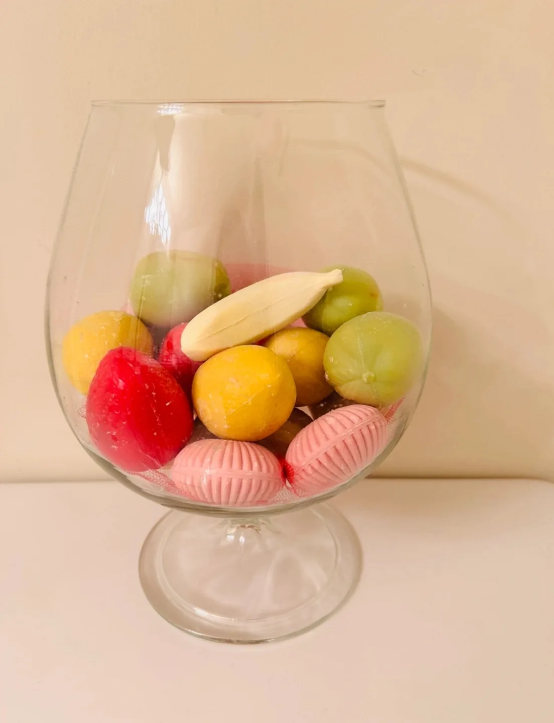 Assorted SOAPS in huge Glass bowl thumbnail