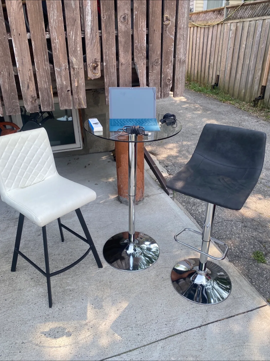 Microsoft Surface pro table and two chairs thumbnail