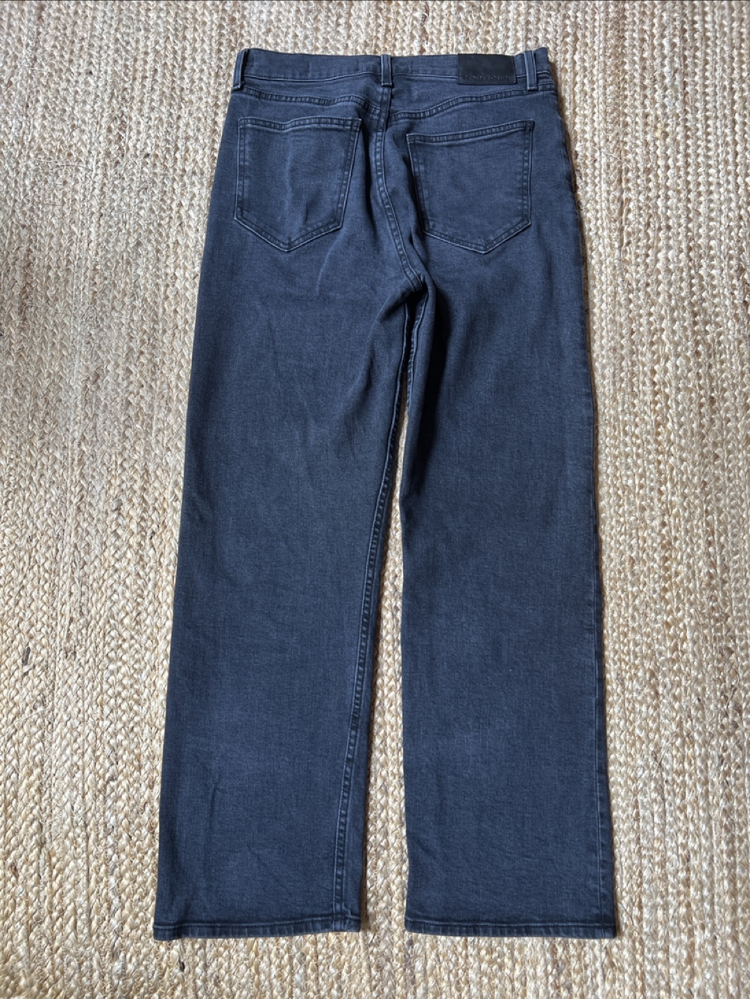 Denim Forum Arlo High Rise Straight Jeans - Size 28 - photo 3