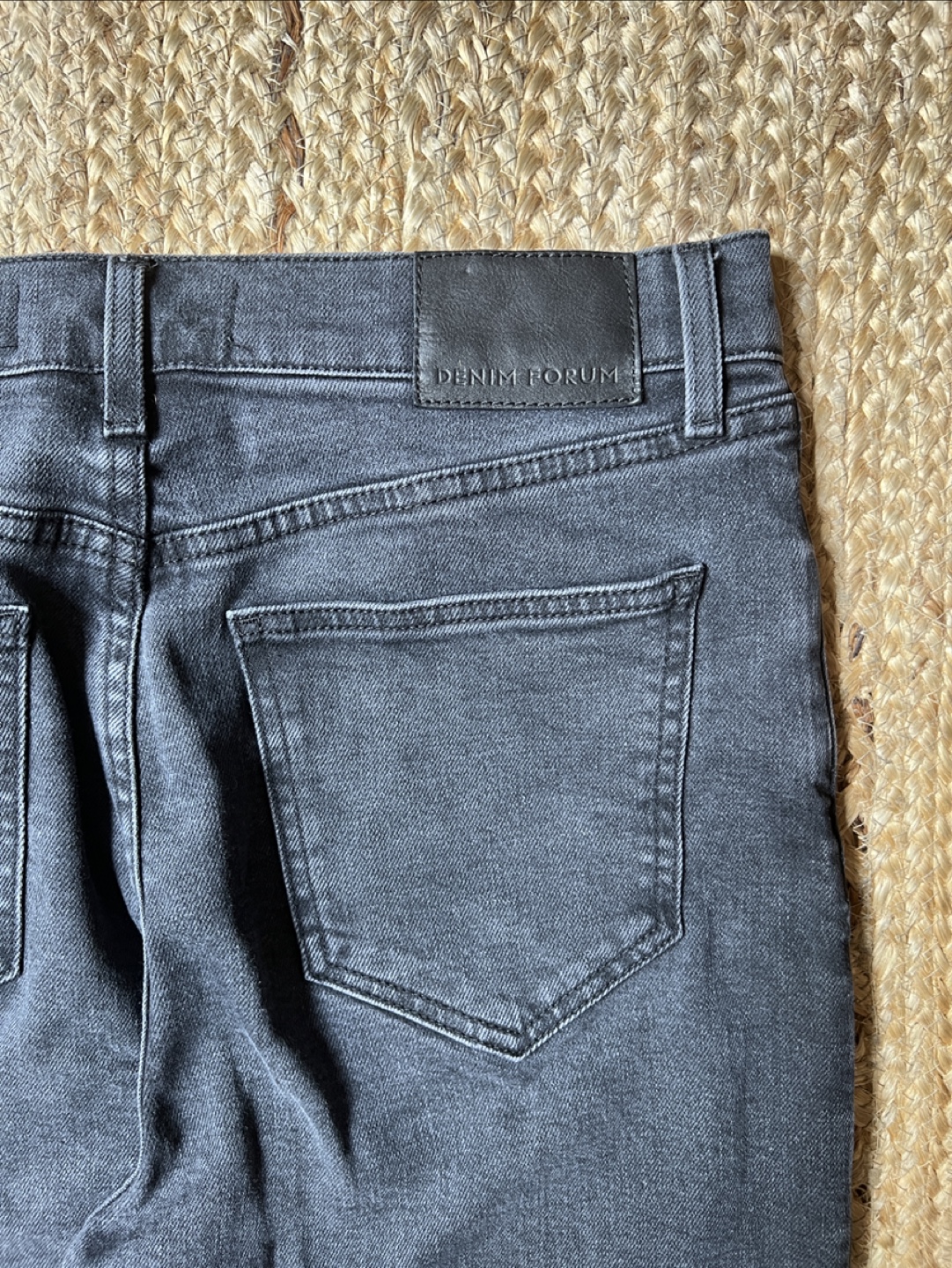 Denim Forum Arlo High Rise Straight Jeans - Size 28 - photo 4