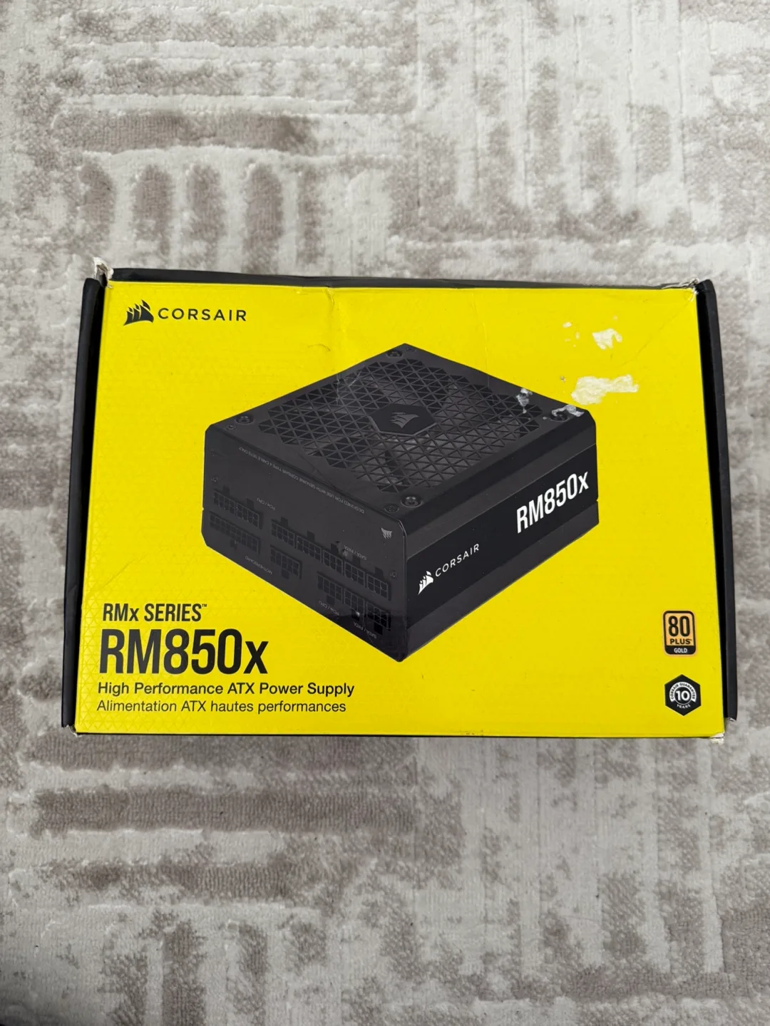 Corsair RM850x Fully Modular ATX Power Supply - Black thumbnail