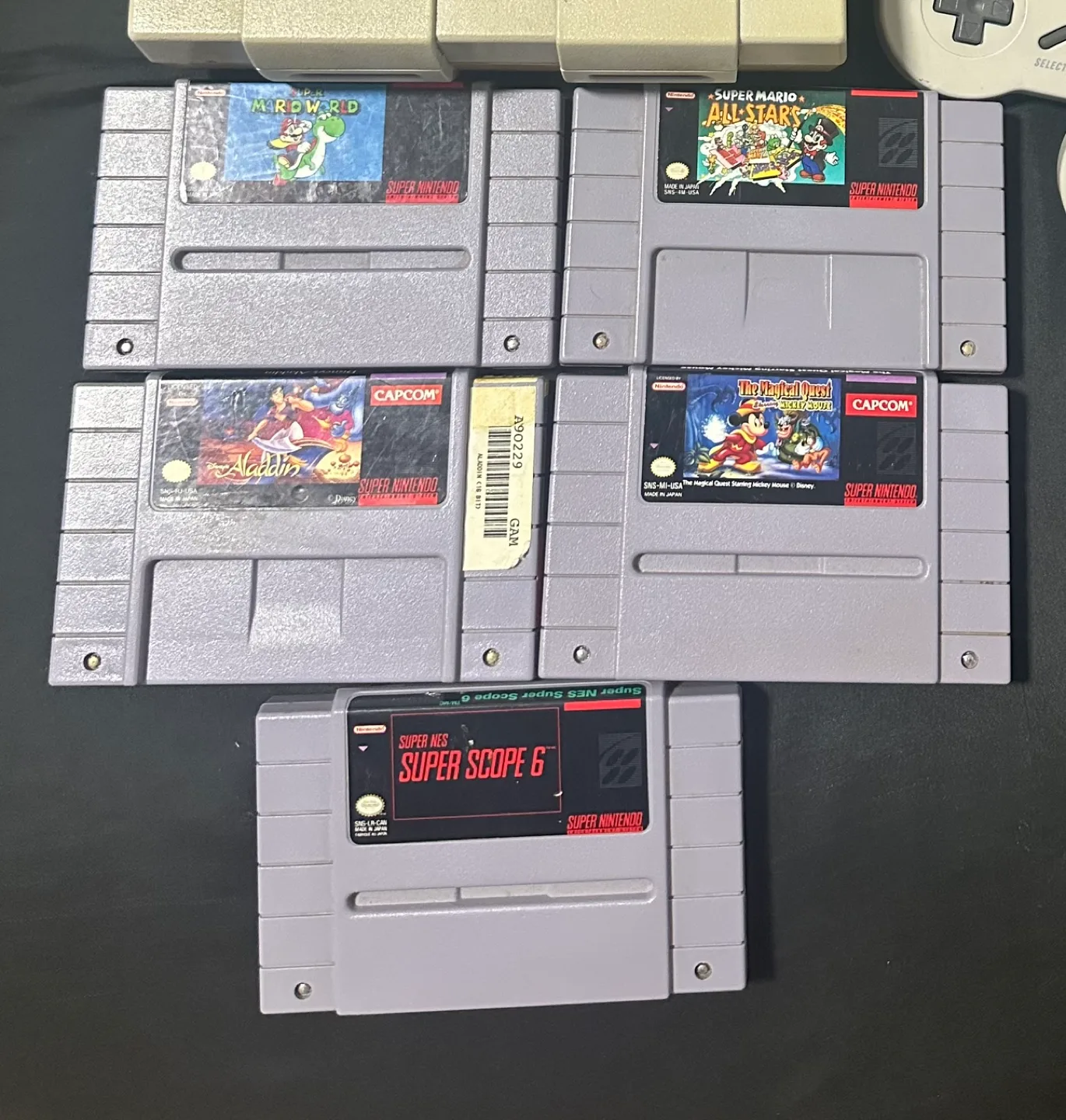 Super Nintendo games