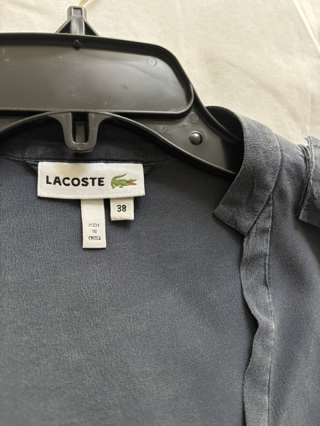 Lacoste Silk Dress - Size 38