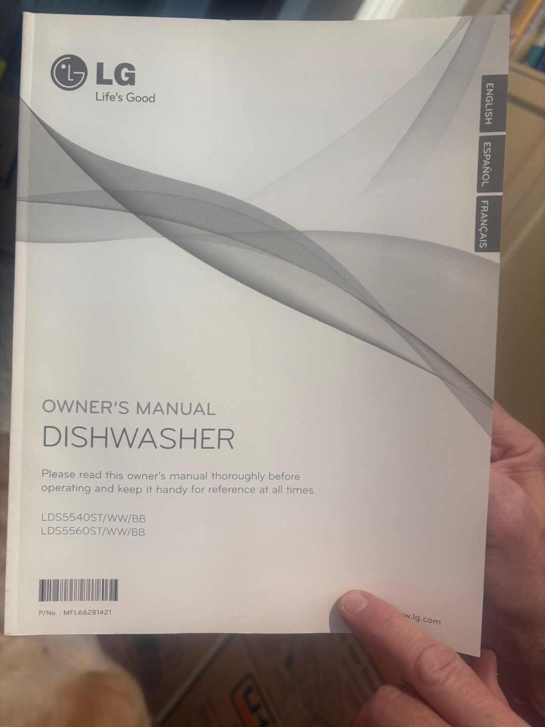 LG Dishwasher LDS5540 - photo 2
