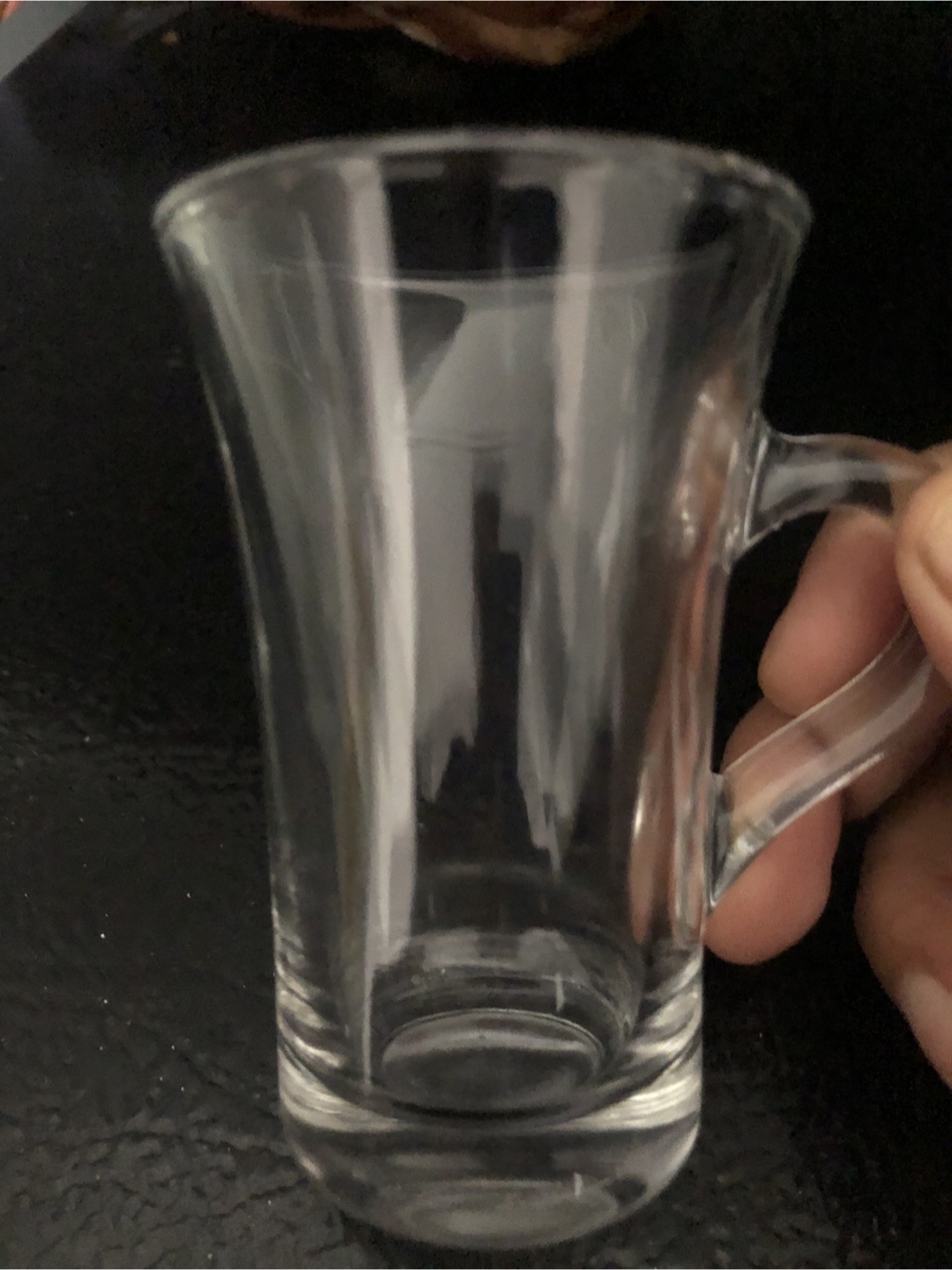 Clear Glass Coffee Mug