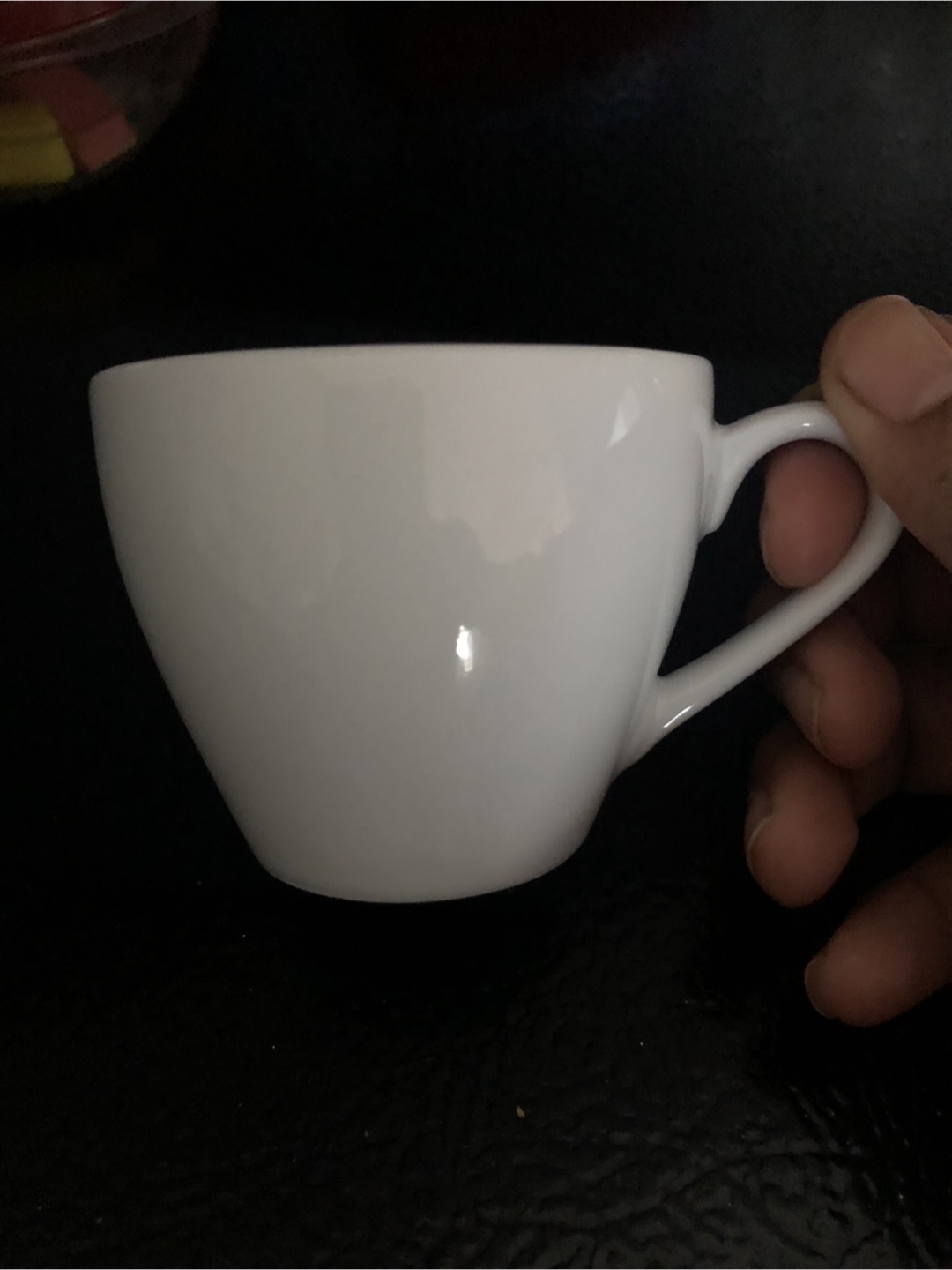 White Cup and Saucer Set - photo 2