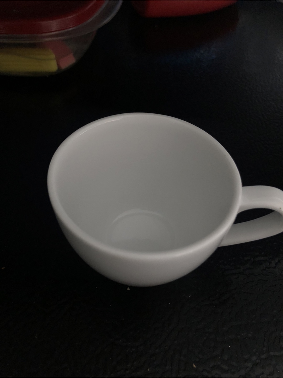 White Cup and Saucer Set - photo 3
