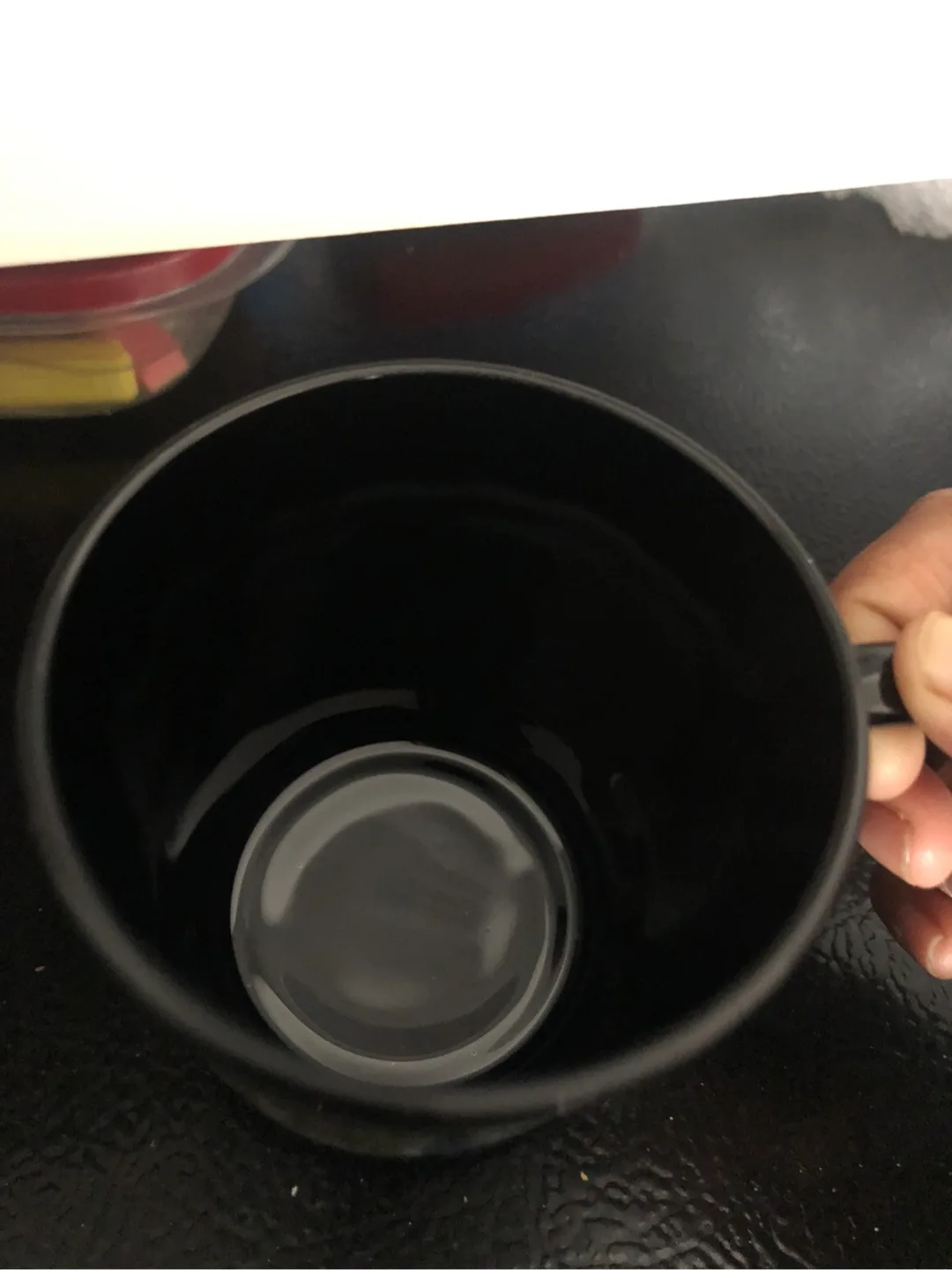 Black Floral Mug thumbnail