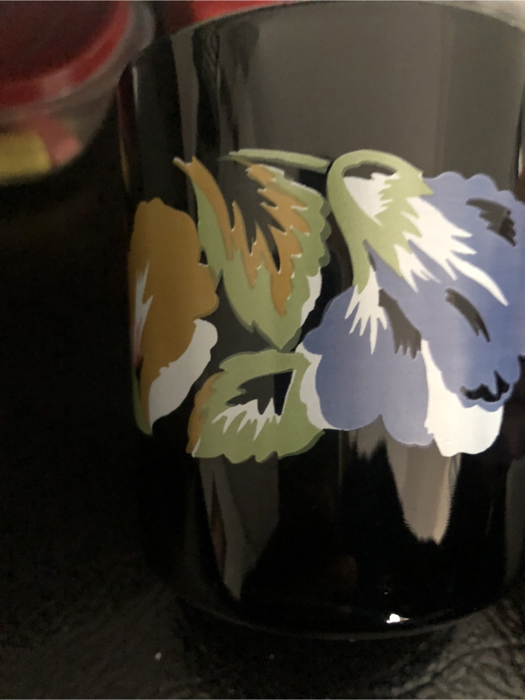 Black Floral Mug - photo 3