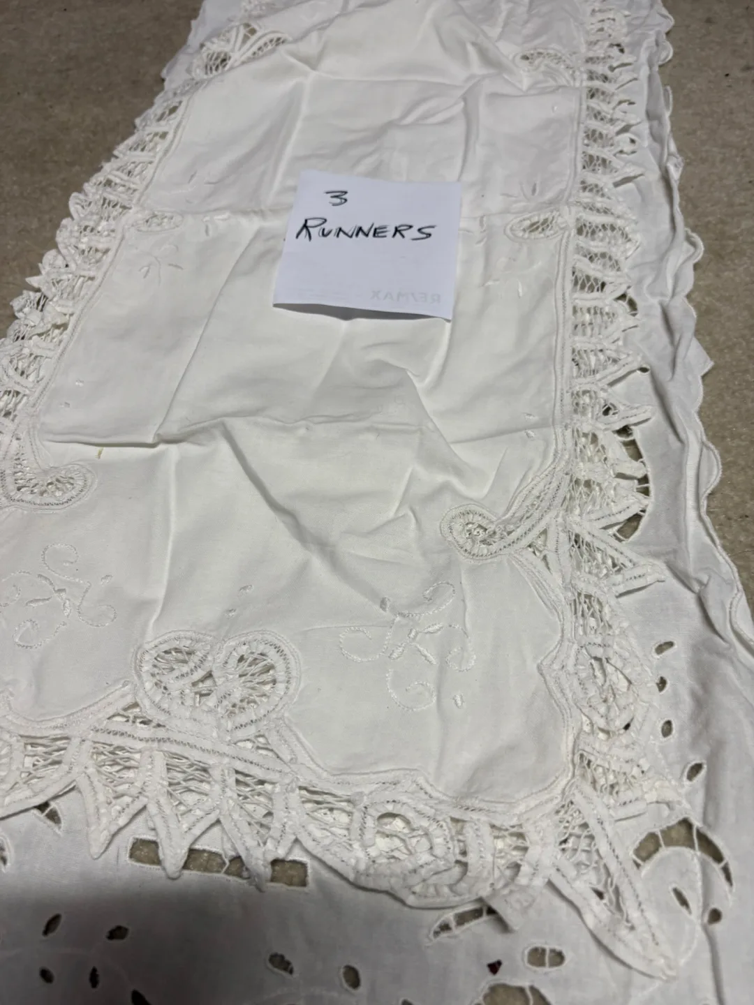 Battenburg  White Lace Linens thumbnail