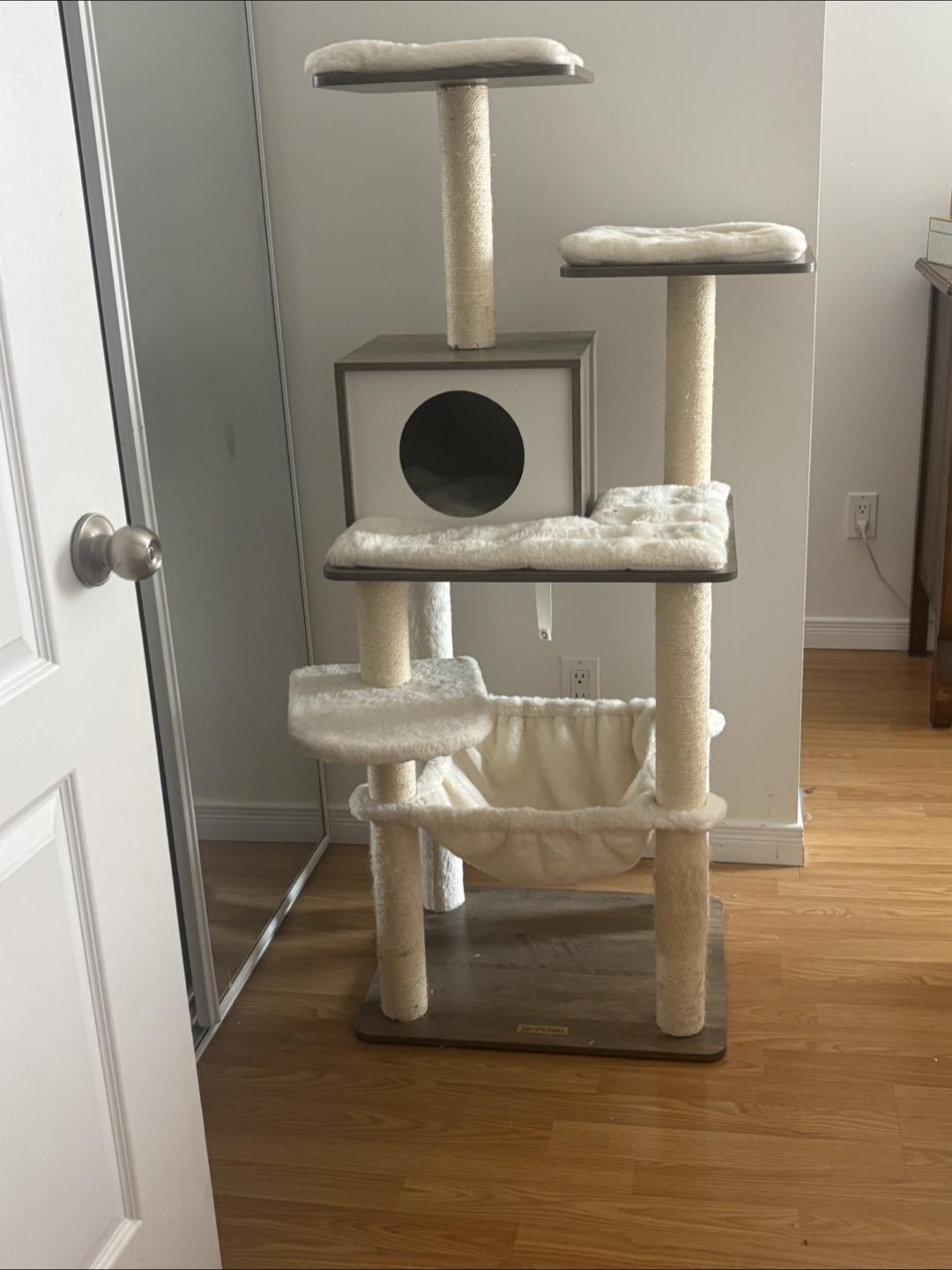 Cat Tree with Condo & Hammock