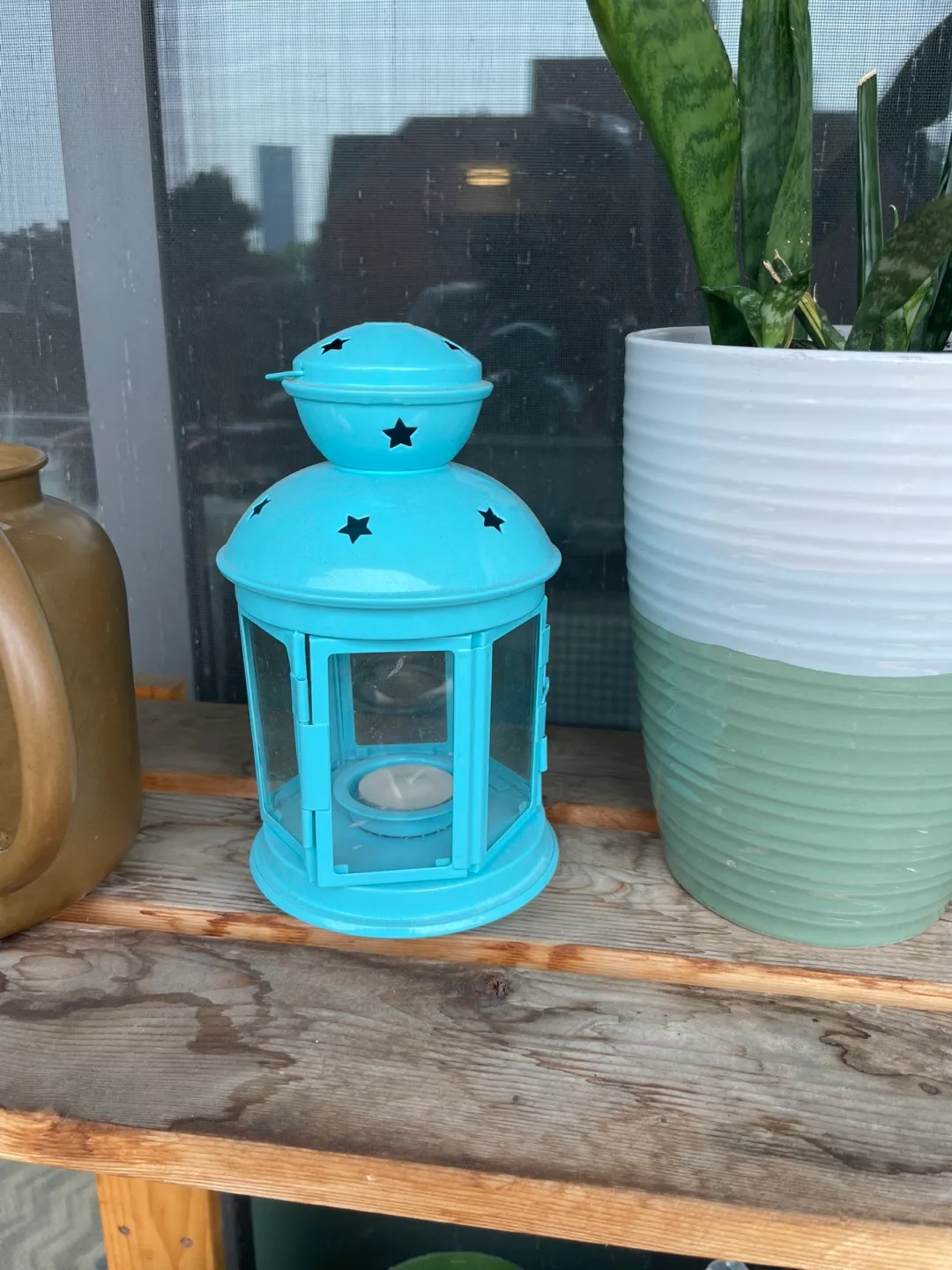 Blue Decorative Lantern thumbnail