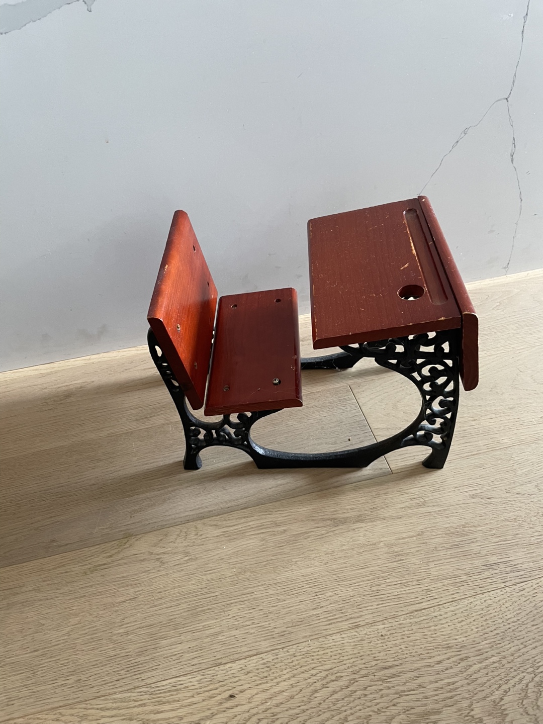 Vintage Miniature School Desk