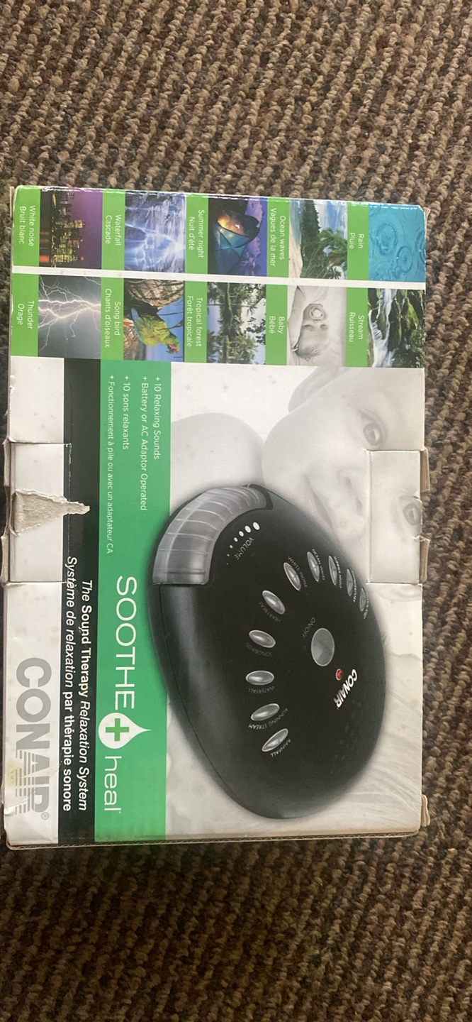 Conair Soothe Heal Sound Therapy Relaxation System - photo 2