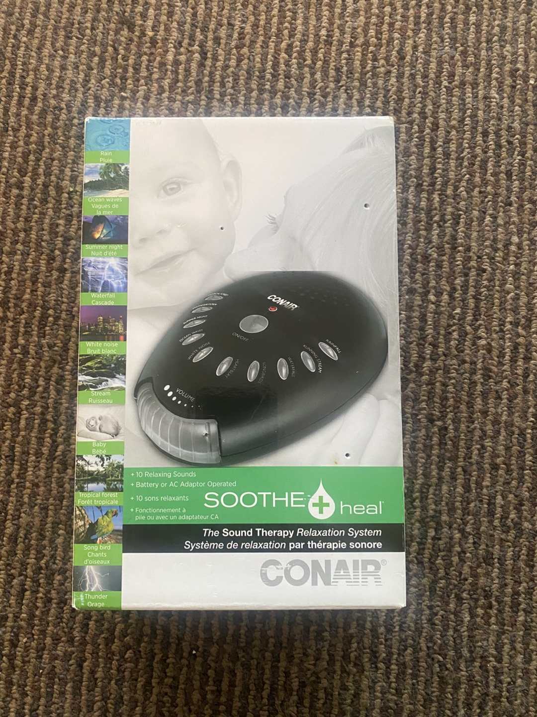 Conair Soothe Heal Sound Therapy Relaxation System