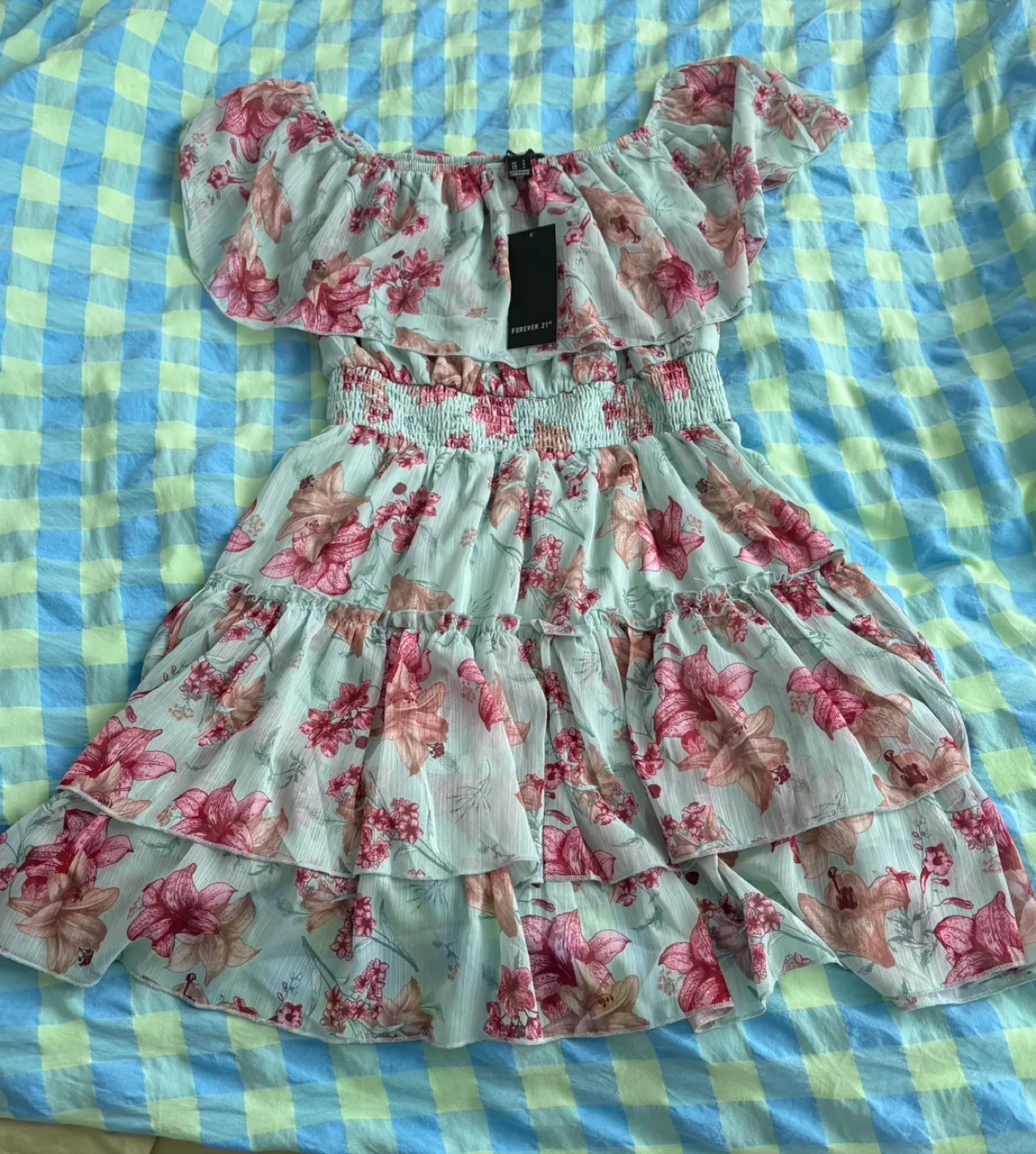 Forever 21 summer dress (New) (Tags still attached) (Small) thumbnail