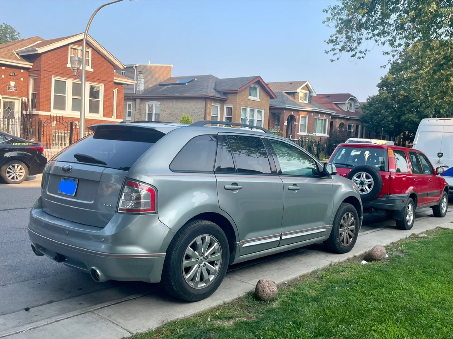 Ford Edge SEL, Silver