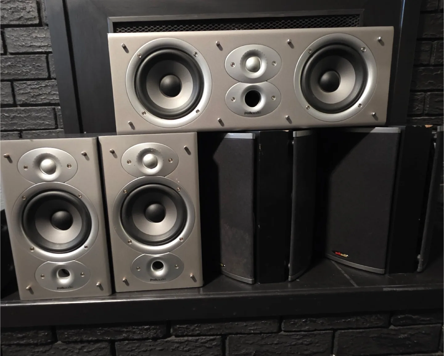 Polk Audio Surround Sound Speakers - RTI4, f/xi3, CSI3 thumbnail