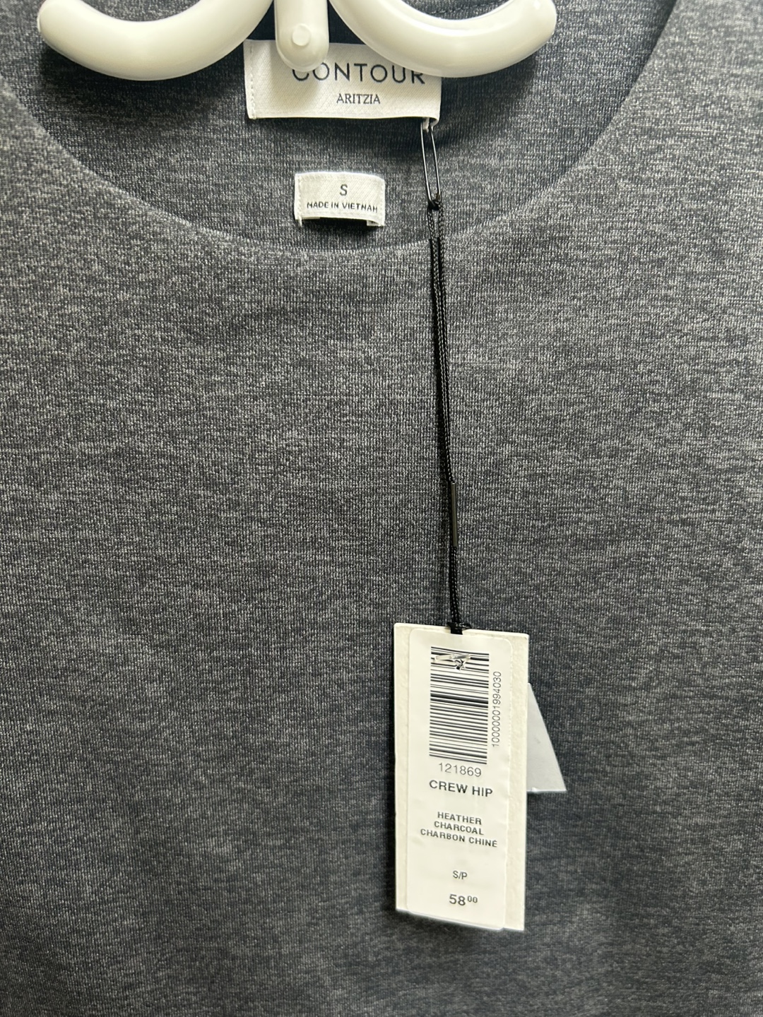 Aritzia Contour Crew Hip Top - Size S - photo 2