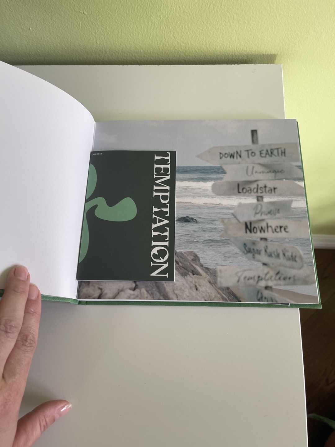 TXT TOMORROW X TOGETHER The Name Chapter: TEMPTATION Book - photo 2
