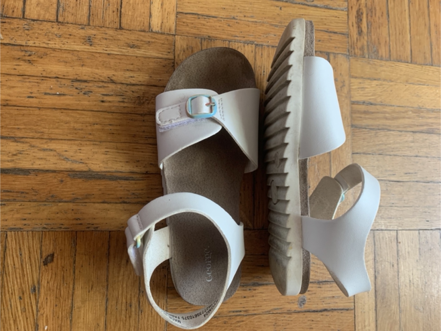 White Sandals - Size 11 - photo 2