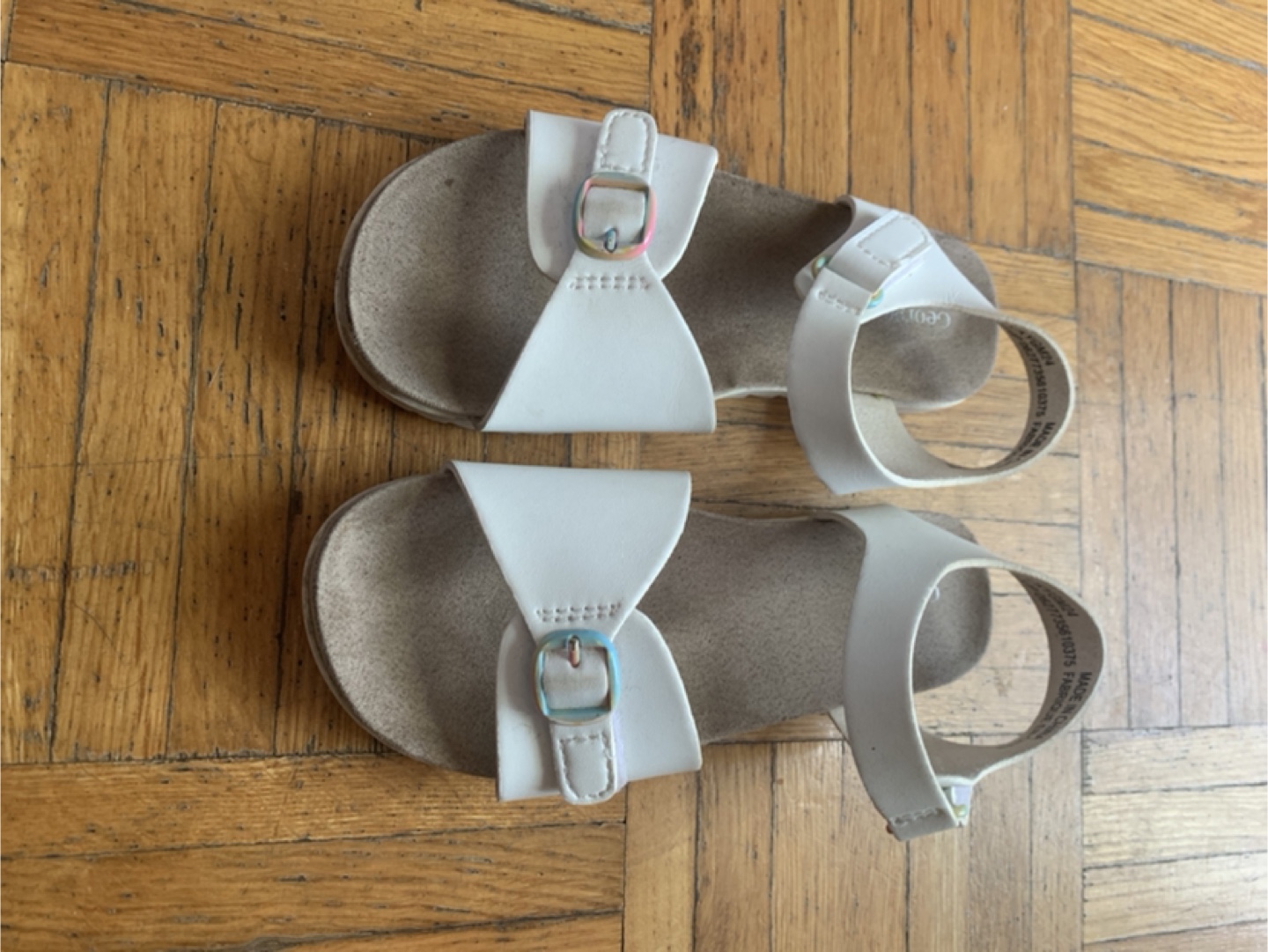 White Sandals - Size 11