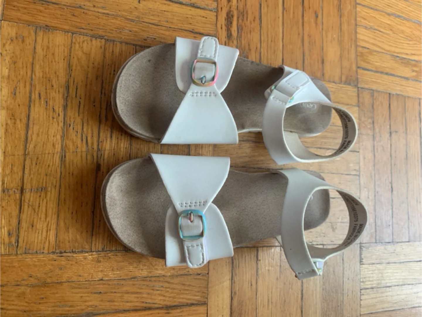 White Sandals - Size 11 thumbnail