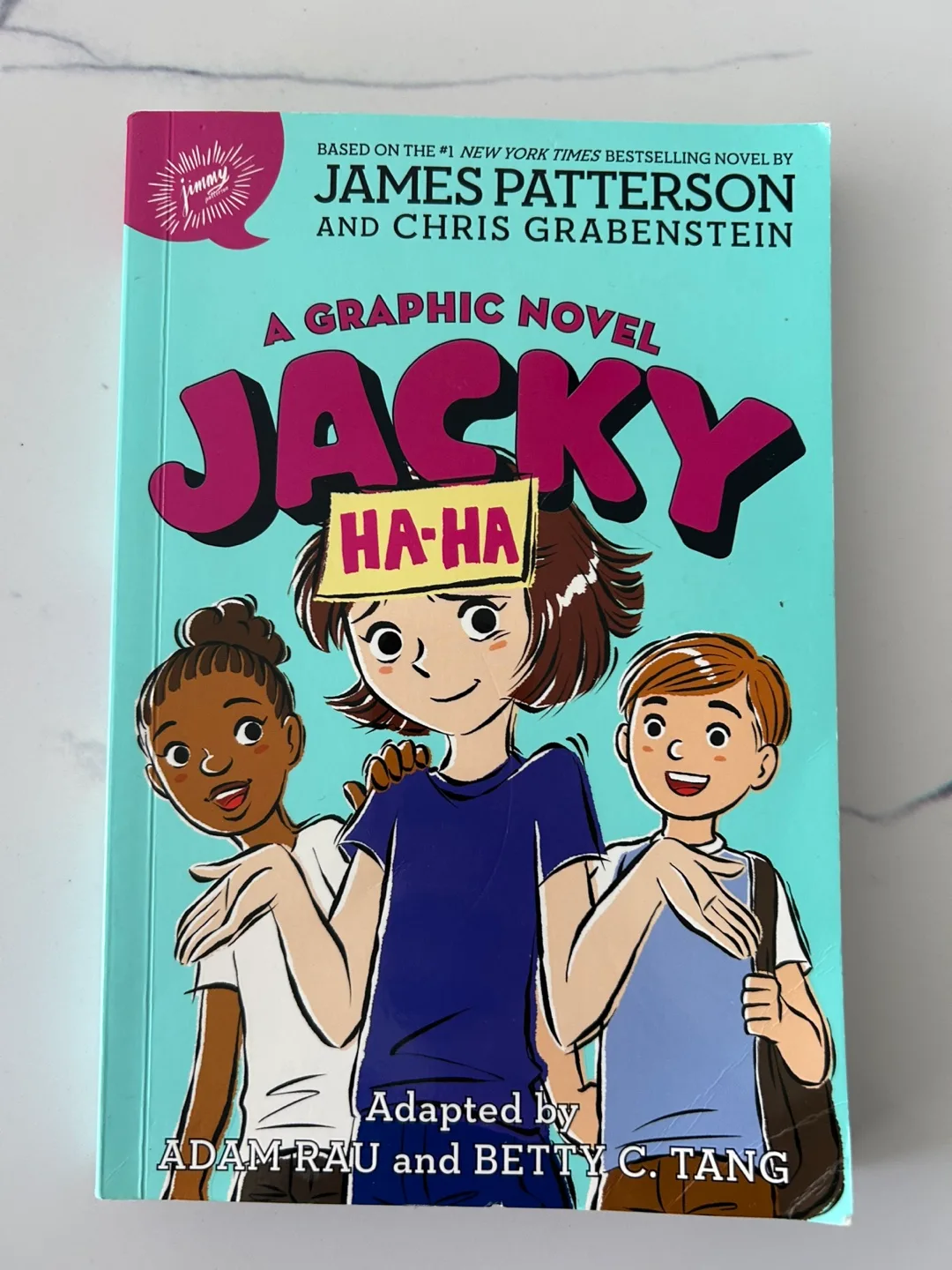 Jacky Ha-Ha Graphic Novel by Patterson & Grabenstein thumbnail