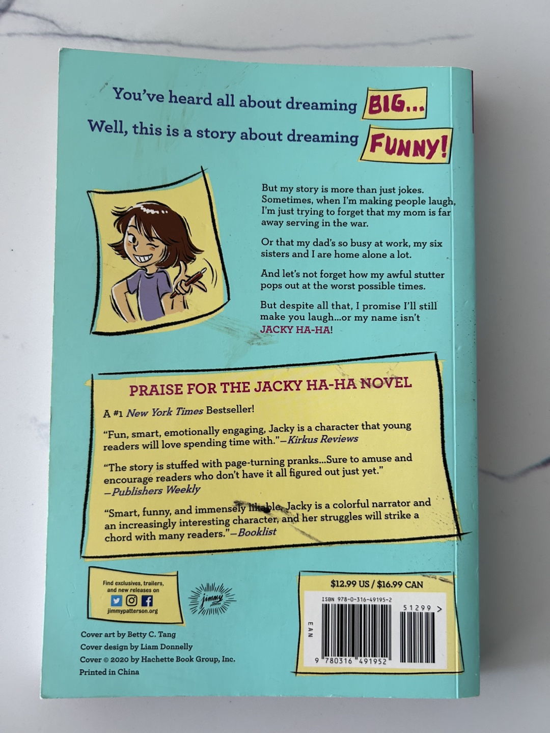 Jacky Ha-Ha Graphic Novel by Patterson & Grabenstein - photo 2