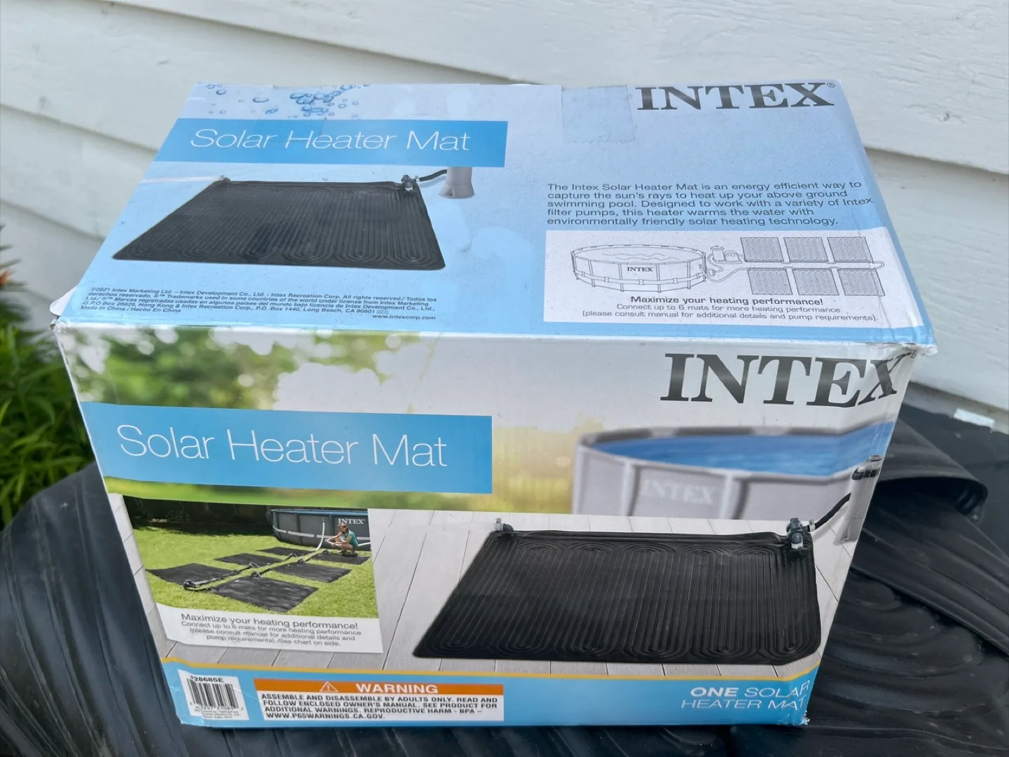 Intex Solar Heater Mat for Above Ground Pool - New thumbnail