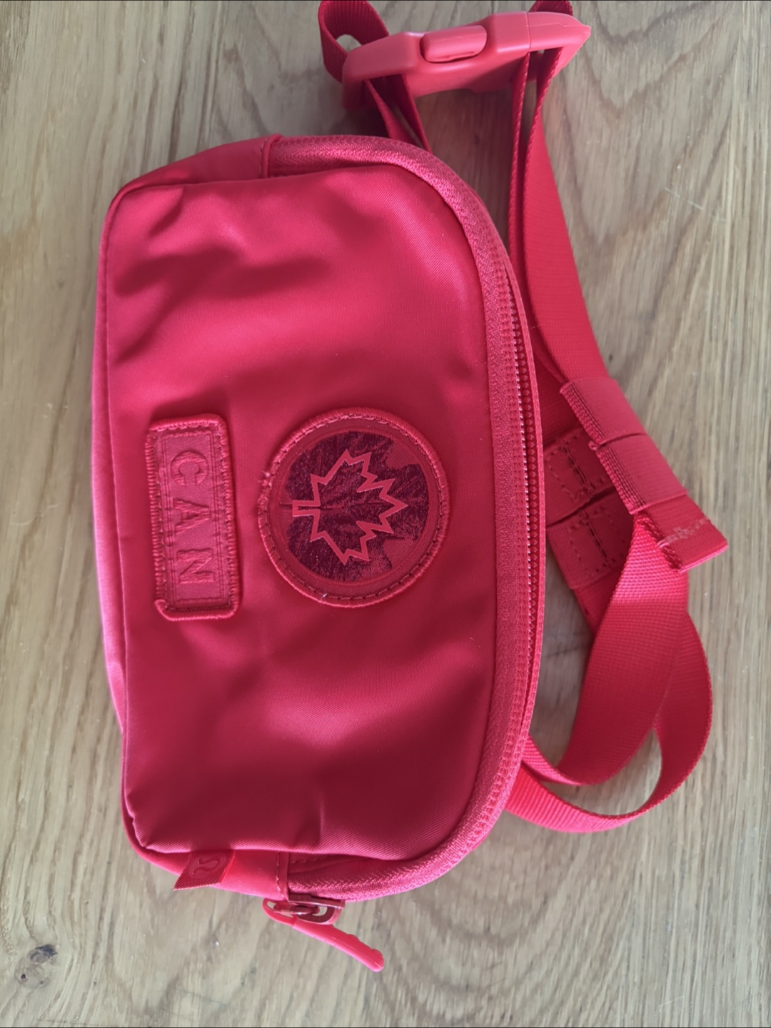 Lululemon Canada Olympic Red Belt Bag