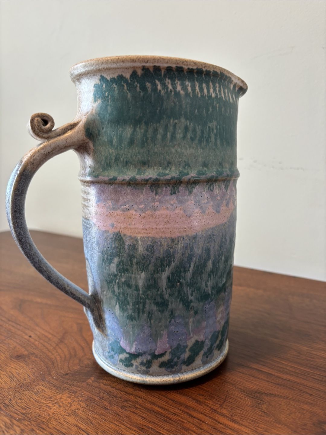 Handmade Pottery Pitcher Vase
