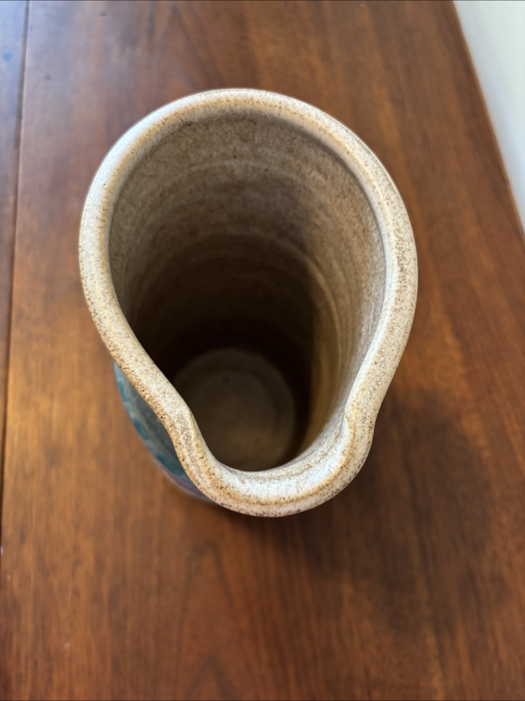 Handmade Pottery Pitcher Vase - photo 4
