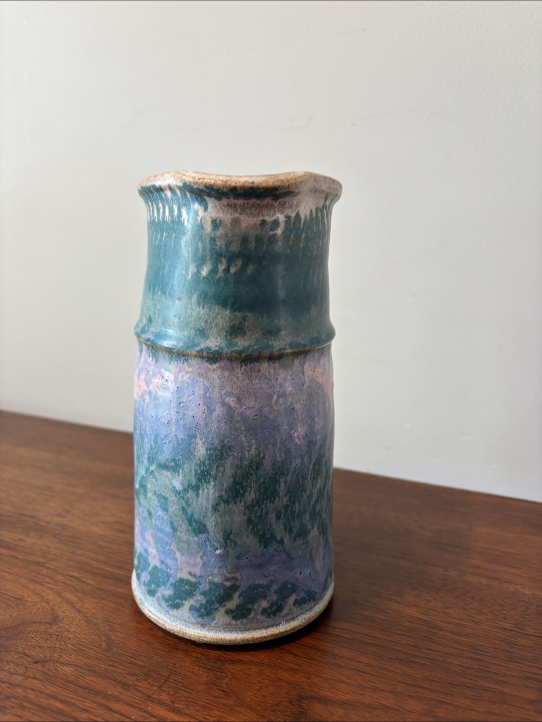 Handmade Pottery Pitcher Vase - photo 5