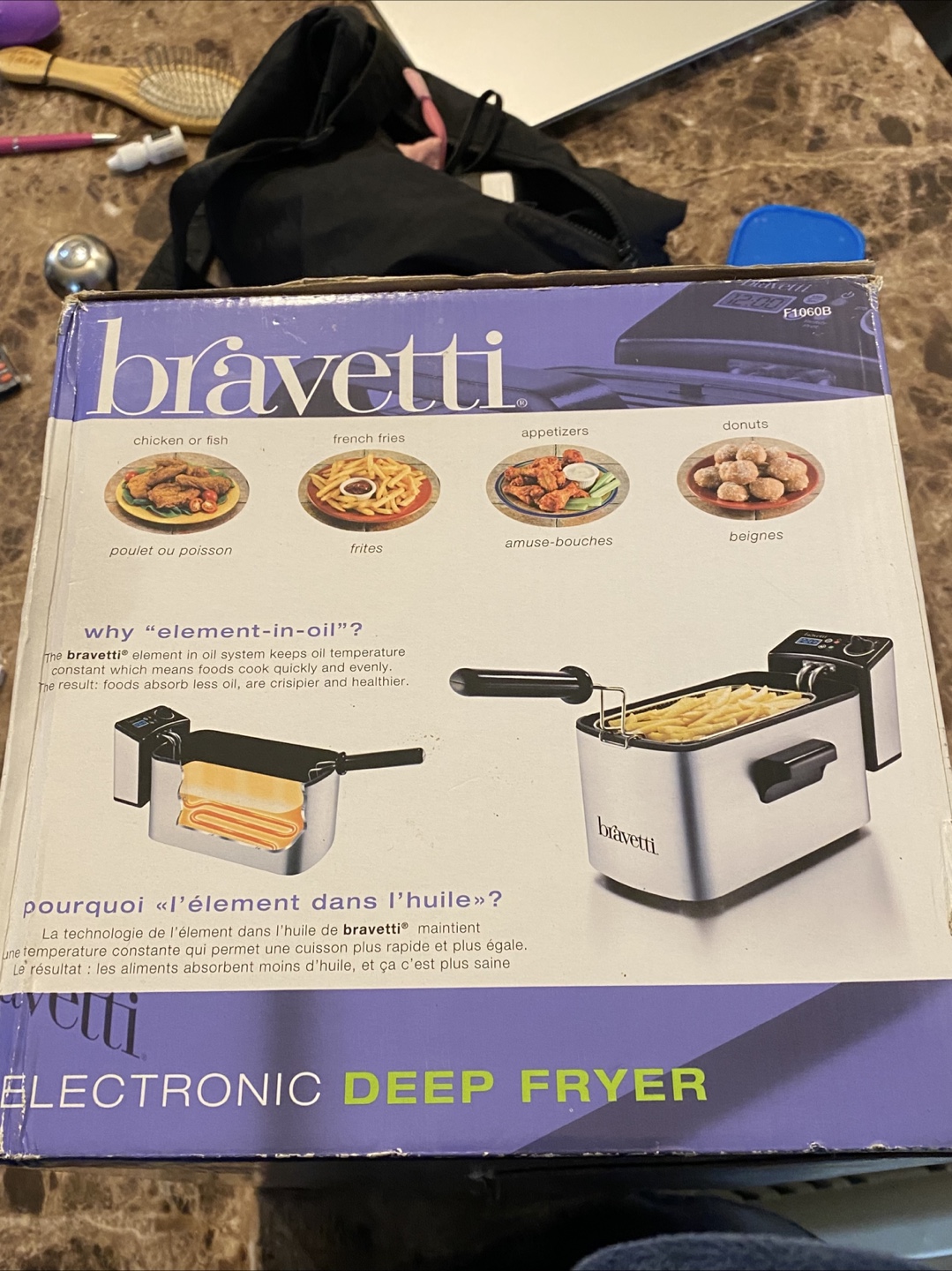 Bravetti Electronic Deep Fryer - New! - photo 2