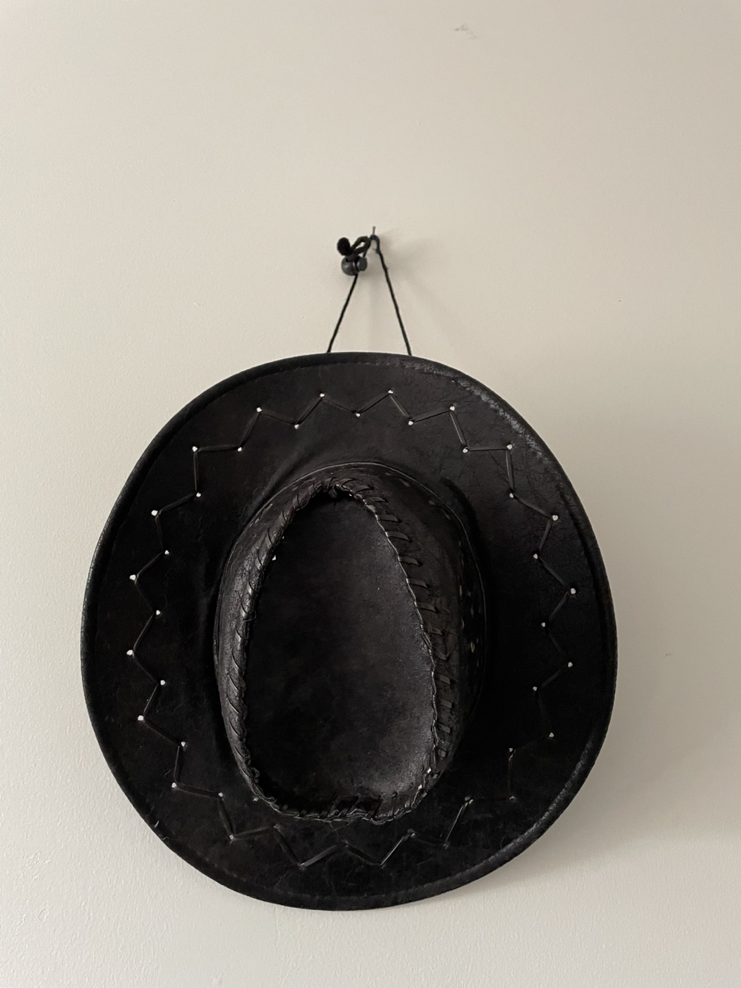 Black Suede Cowboy Hat - photo 3