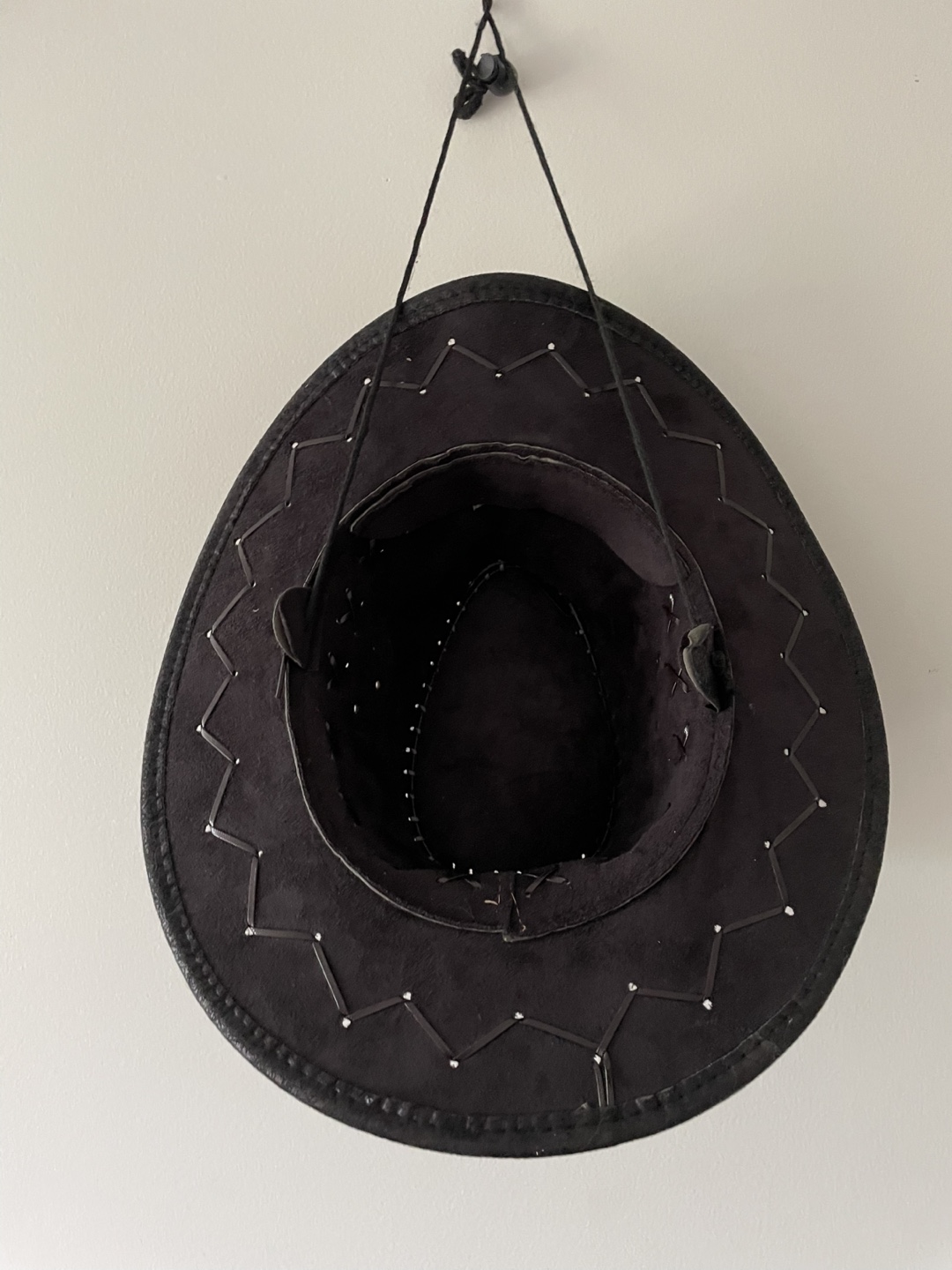 Black Suede Cowboy Hat - photo 4