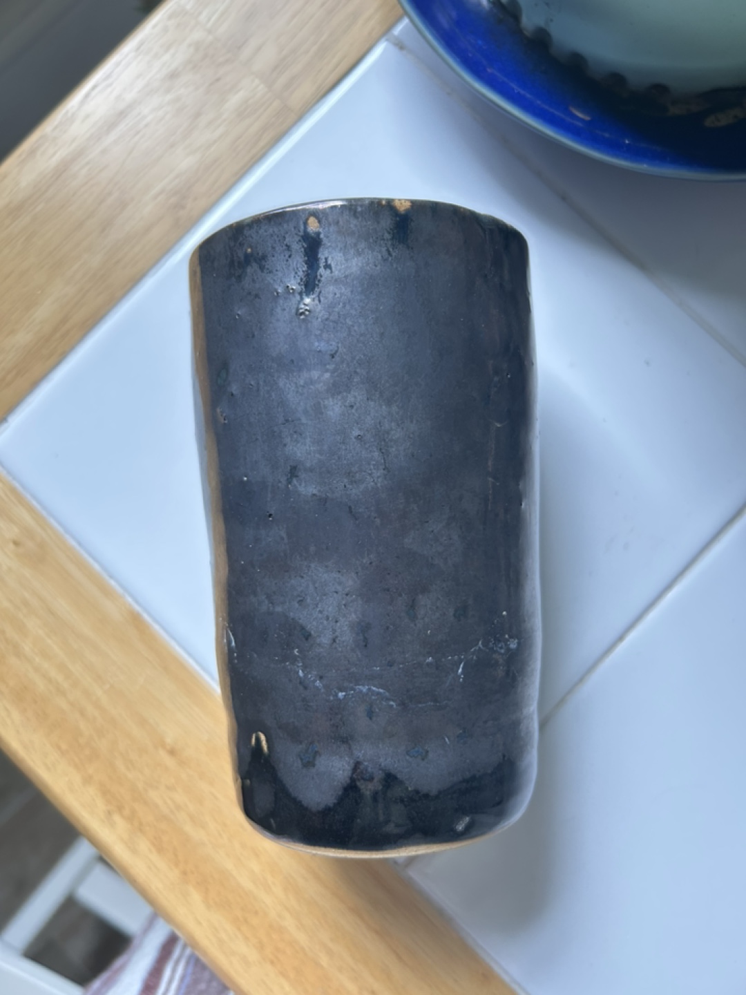 Black Ceramic Beer Mug - photo 3