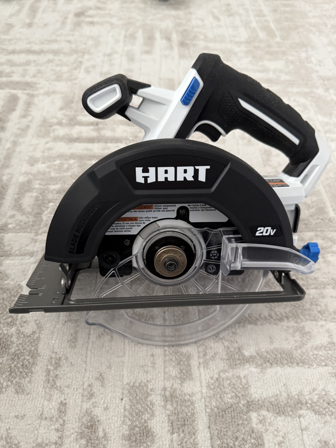 Hart 20V 6-1/2" Cordless Circular Saw Kit - Like New! - photo 2