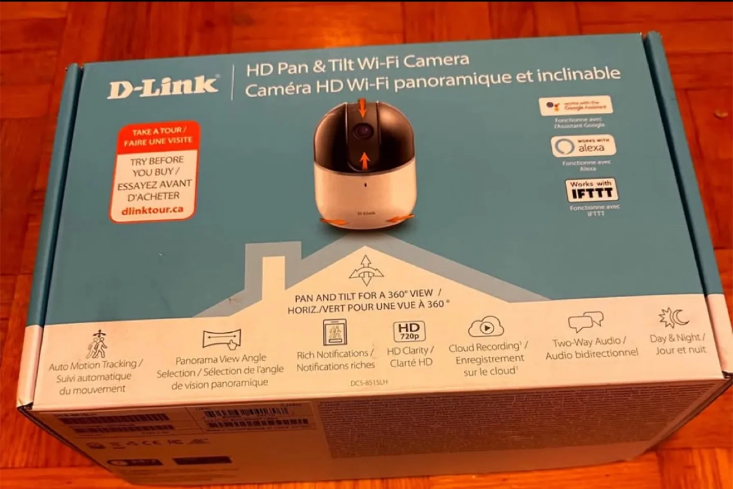 D-Link HD Pan & Tilt Wi-Fi Camera thumbnail