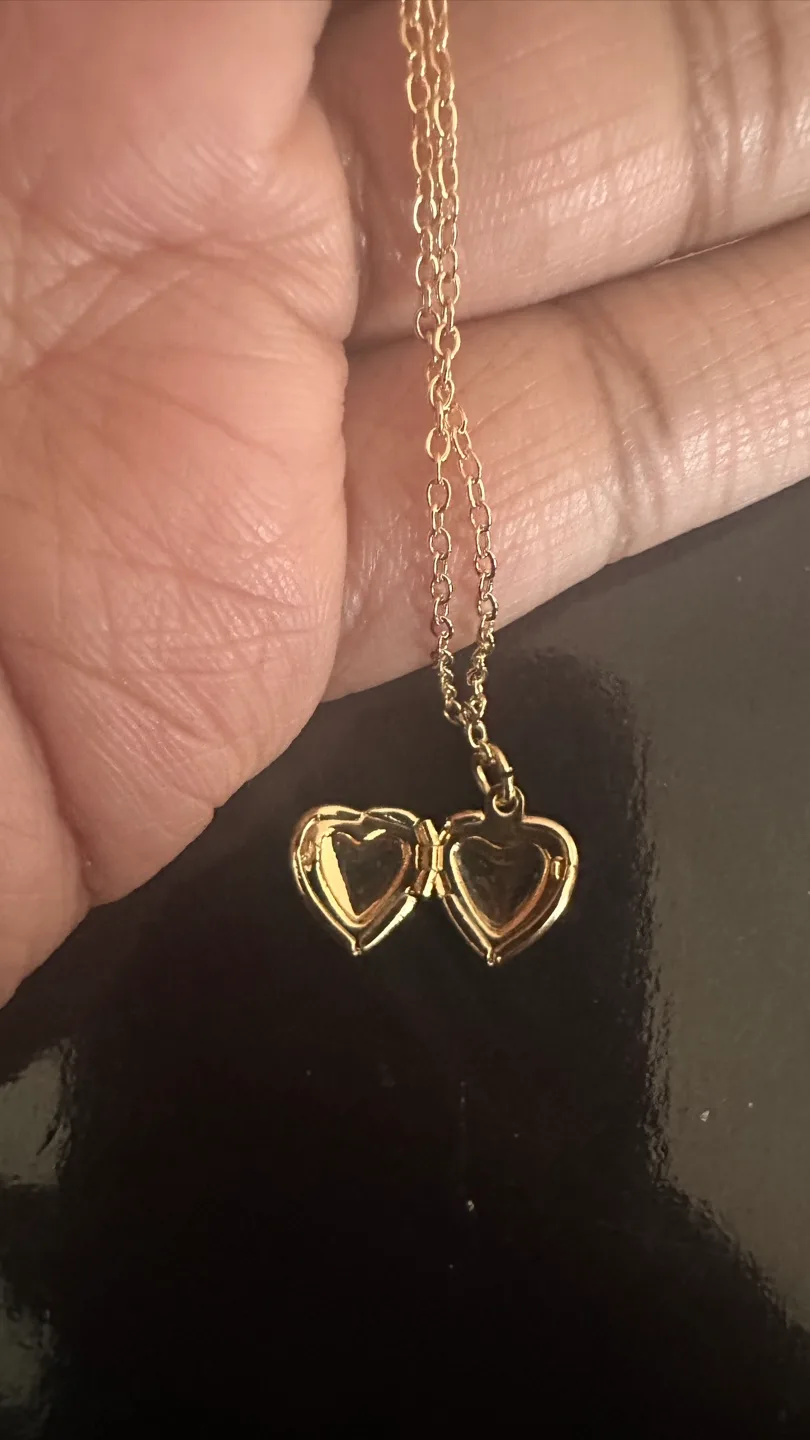 Accessorize London Heart Locket Necklace image indicator(3)