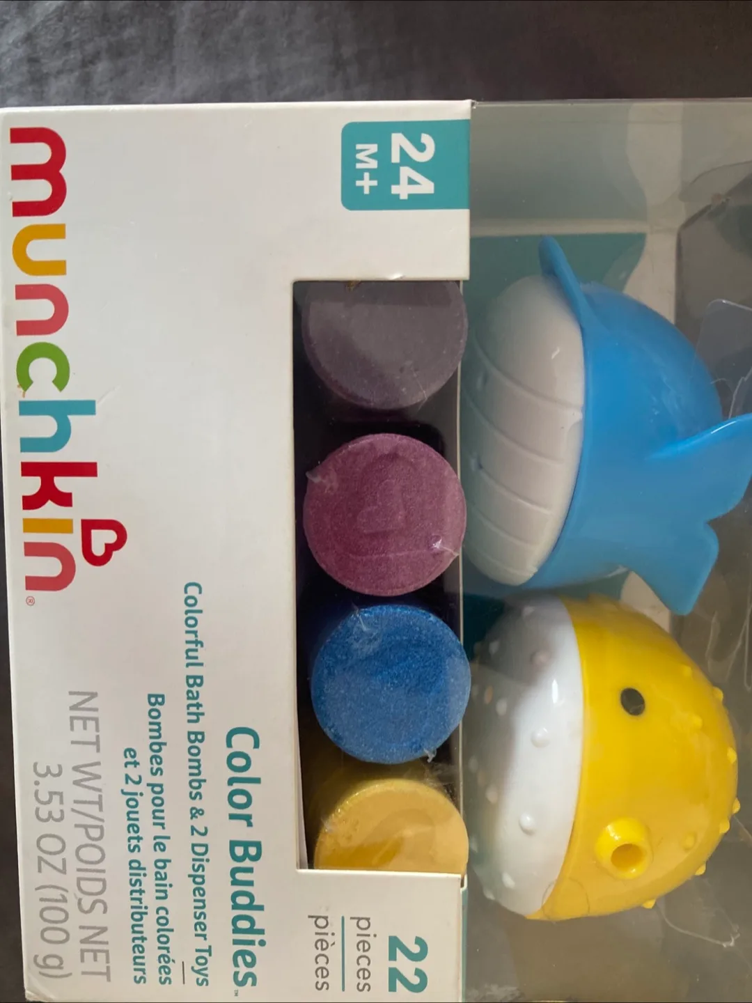 Munchkin Color Buddies Bath Bombs & Dispenser Toys thumbnail