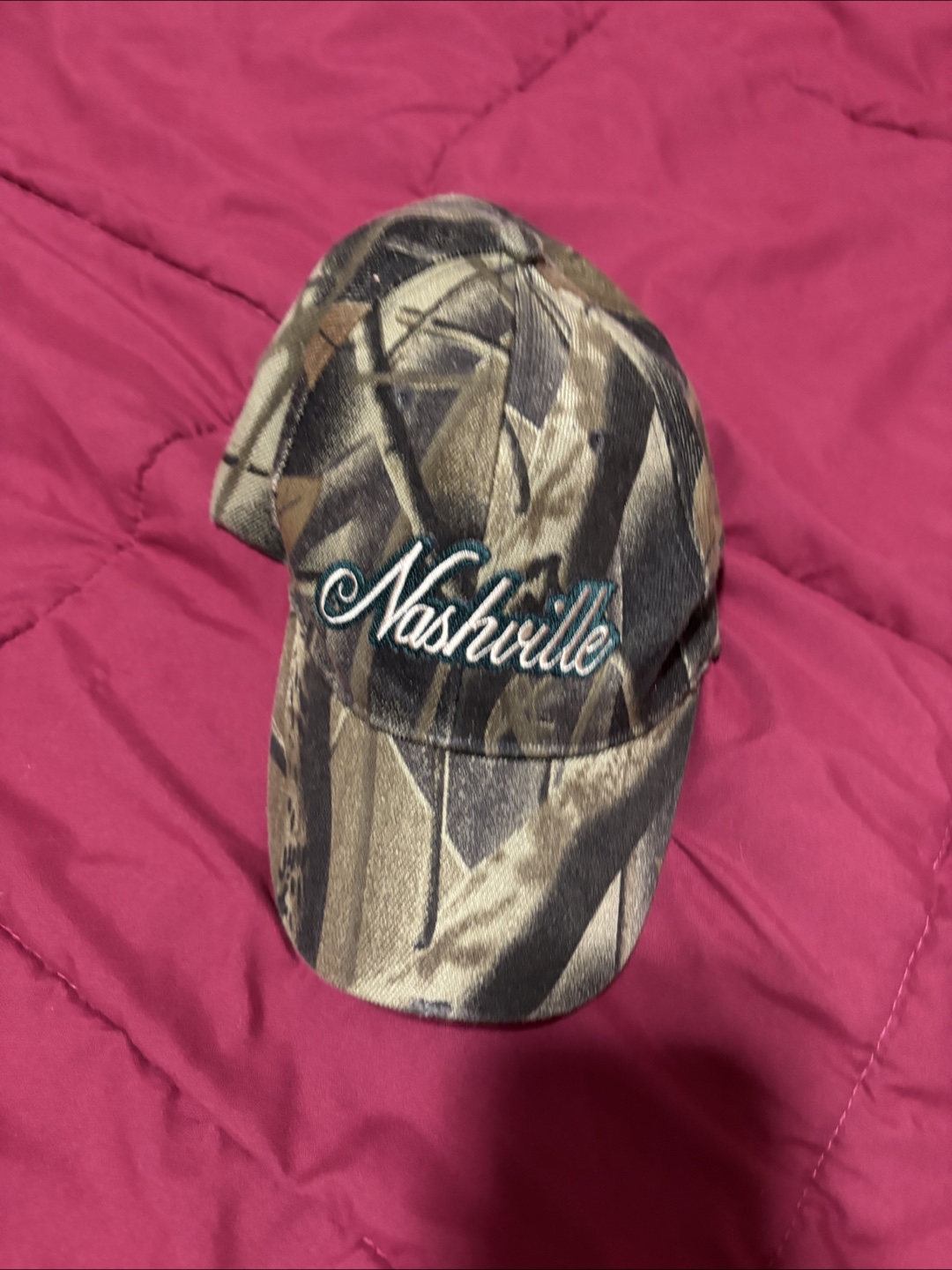 Nashville Camo Baseball Cap