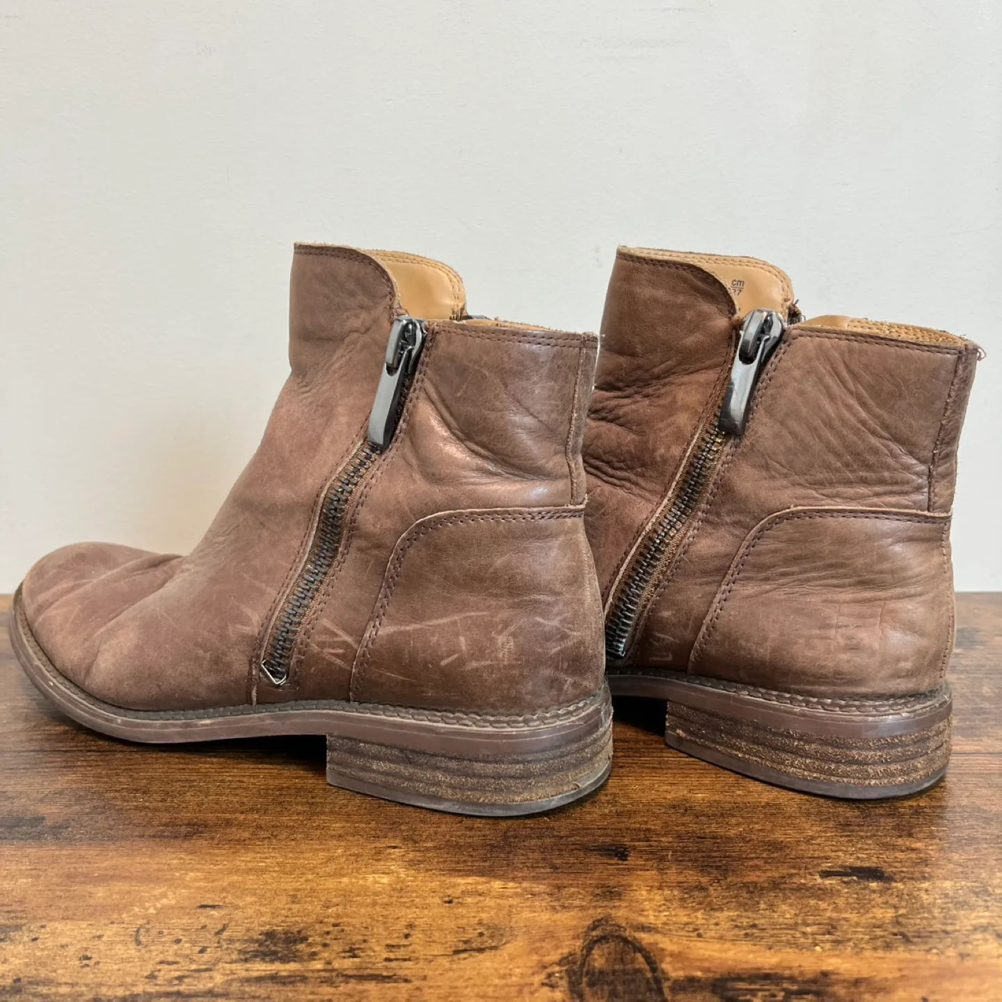 Franco Sarto Harmona Double-Zip Ankle Booties Women’s 10 image indicator(4)