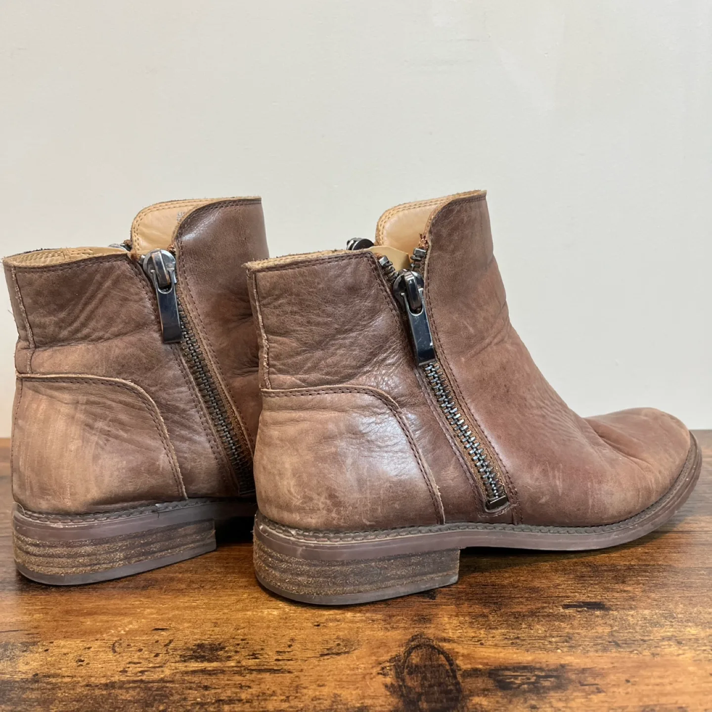 Franco Sarto Harmona Double-Zip Ankle Booties Women’s 10 image indicator(5)