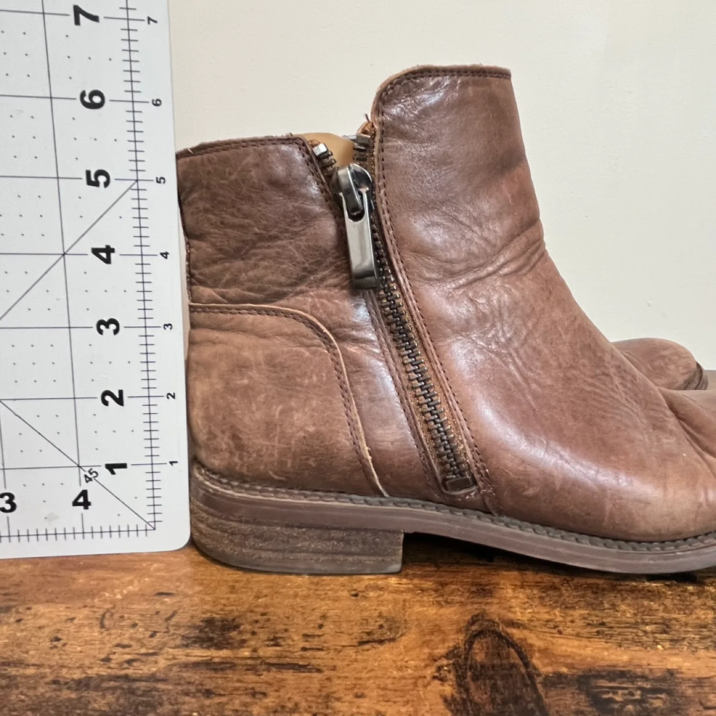 Franco Sarto Harmona Double-Zip Ankle Booties Women’s 10 image indicator(8)