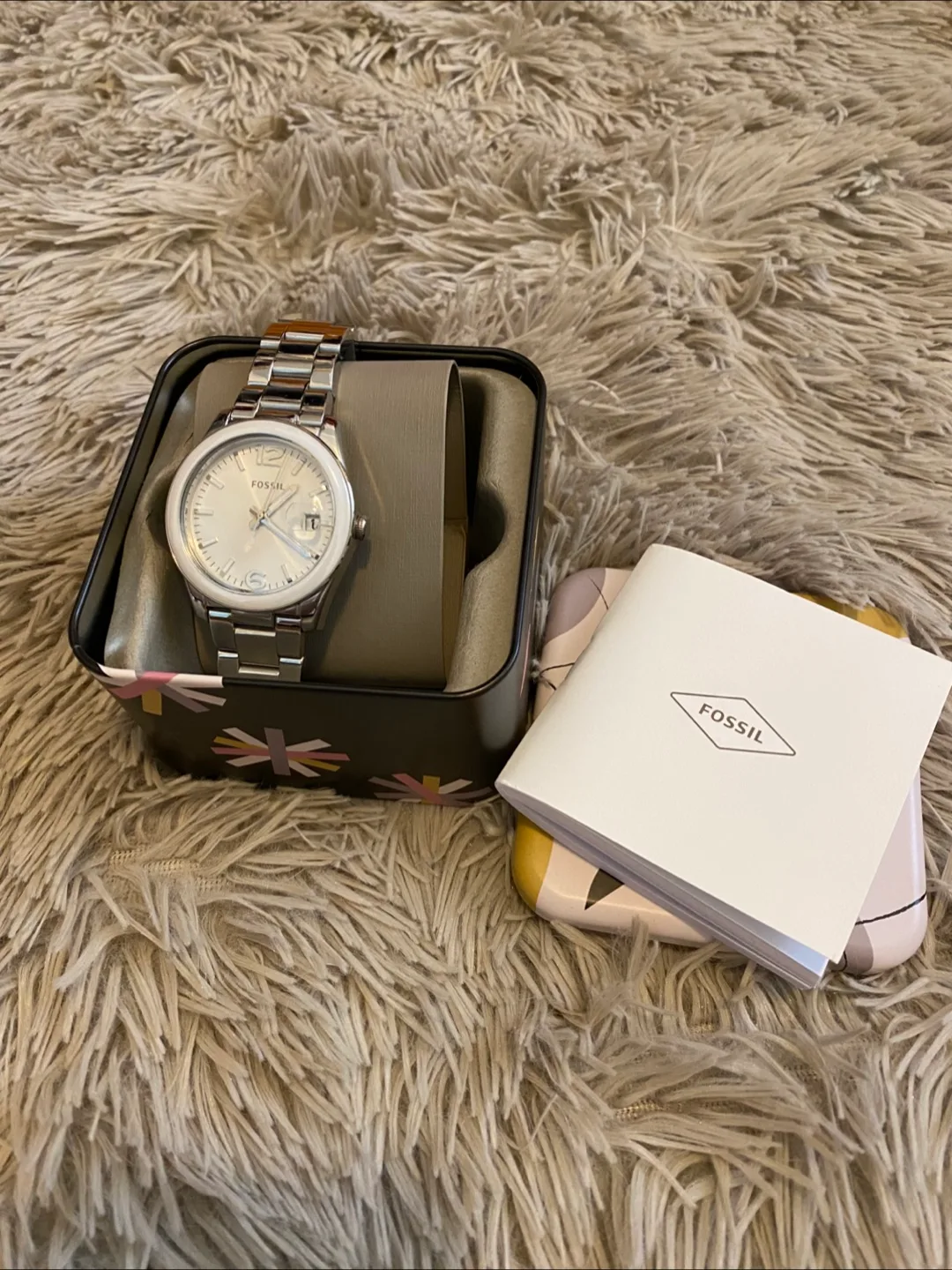 Authentic FOSSIL BOYFRIEND LADIES WATCH SIZE 7.10” (19cm) image indicator(6)